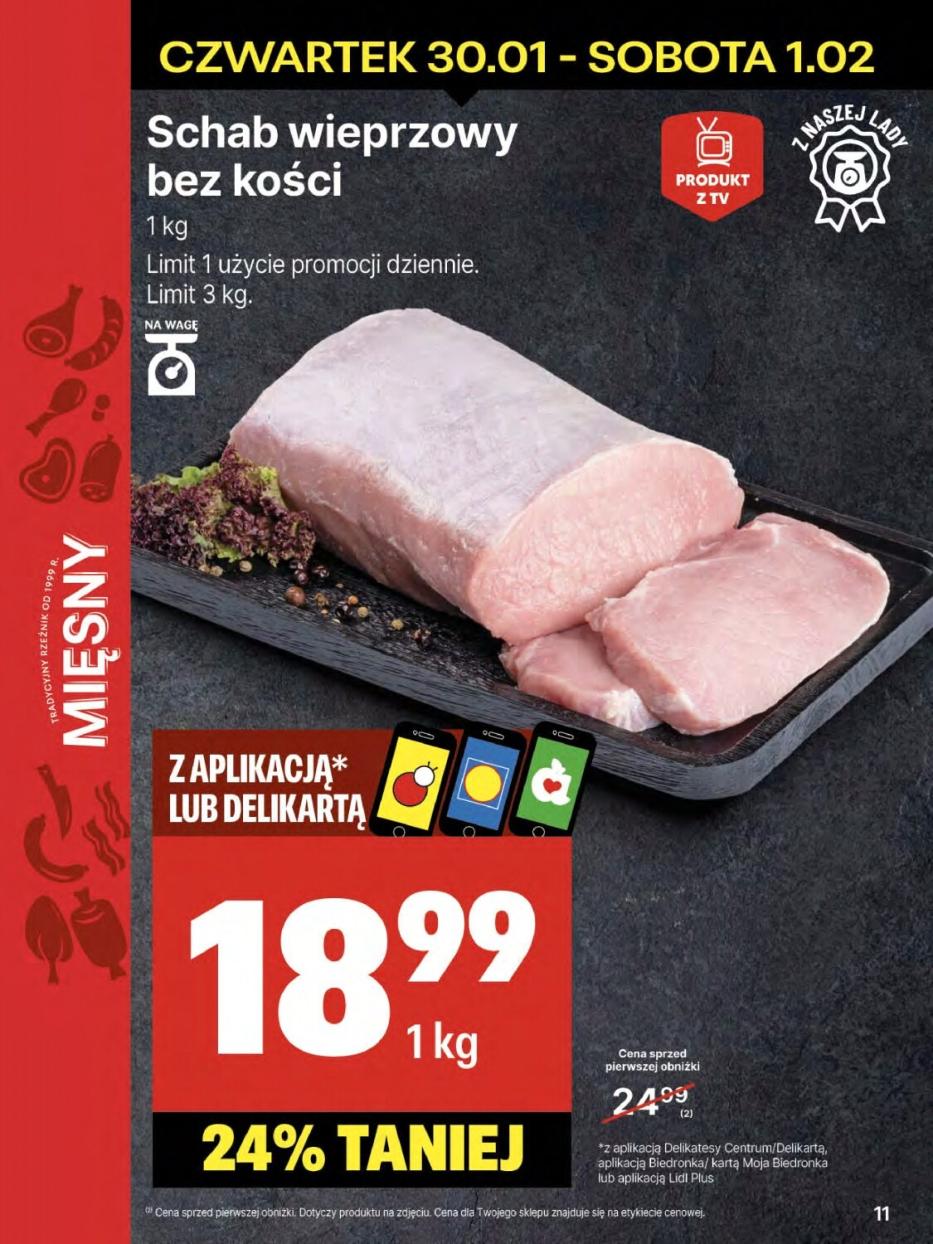 Gazetka promocyjna Delikatesy Centrum str. 11