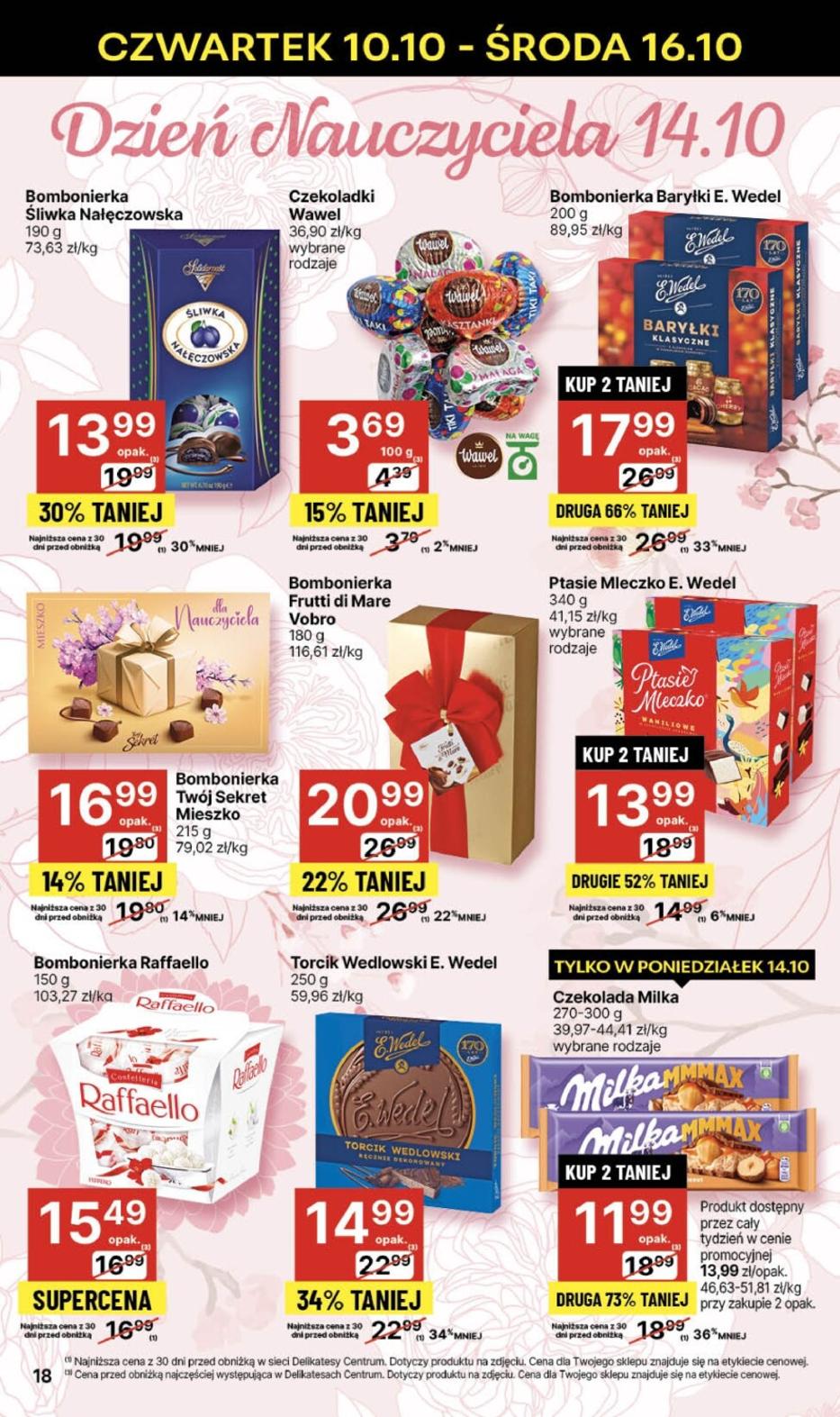 Gazetka promocyjna Delikatesy Centrum str. 18