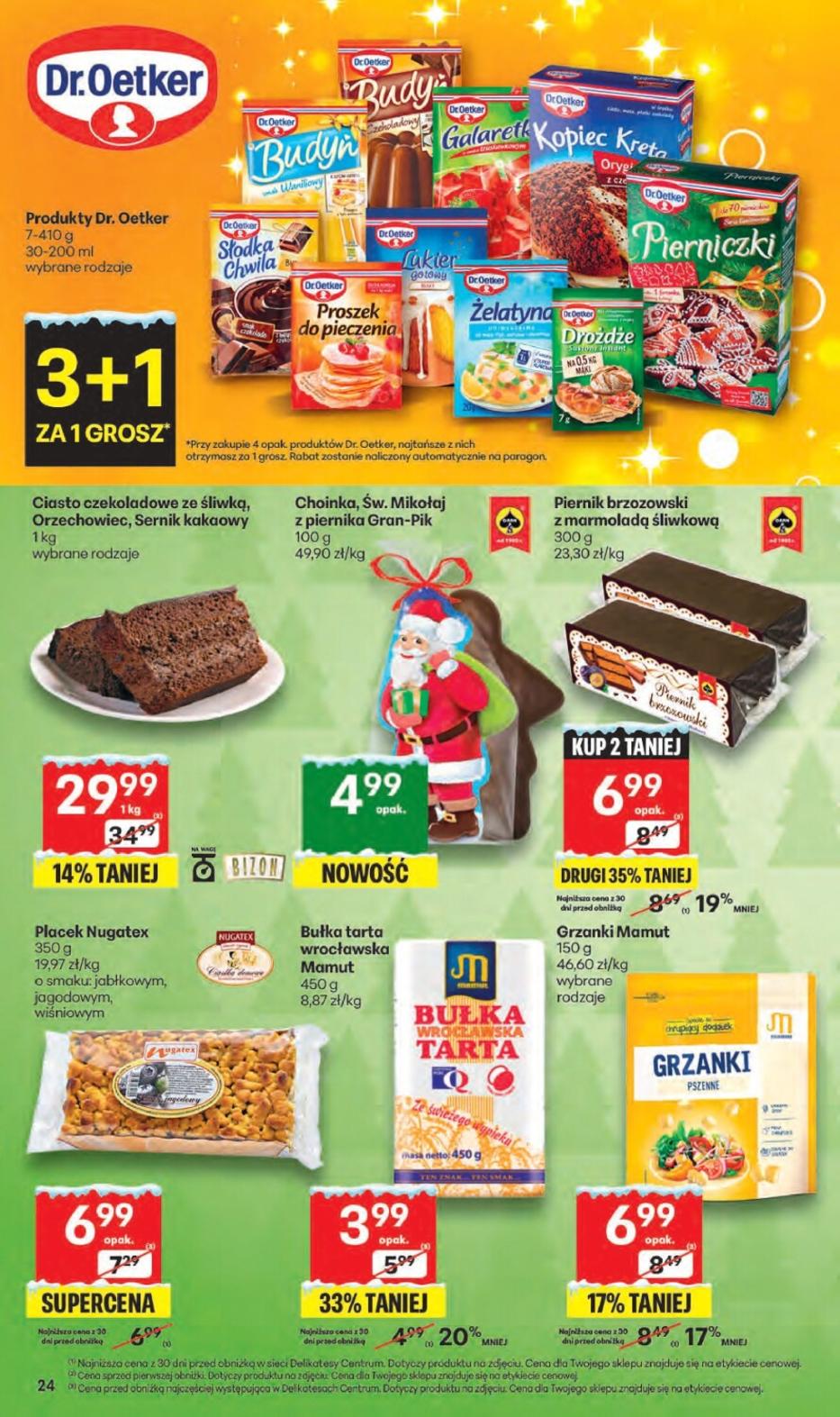 Gazetka promocyjna Delikatesy Centrum str. 24