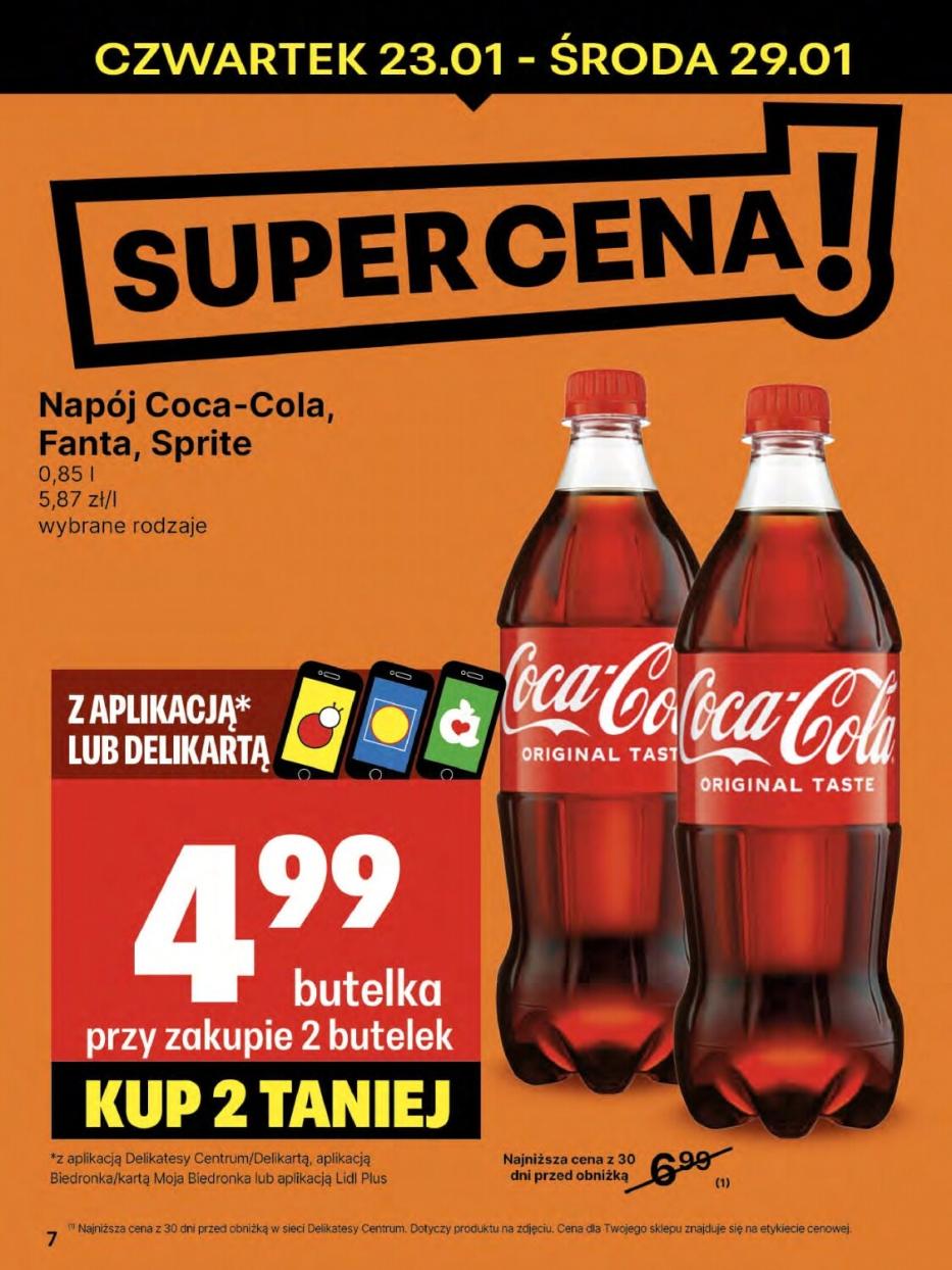 Gazetka promocyjna Delikatesy Centrum str. 7