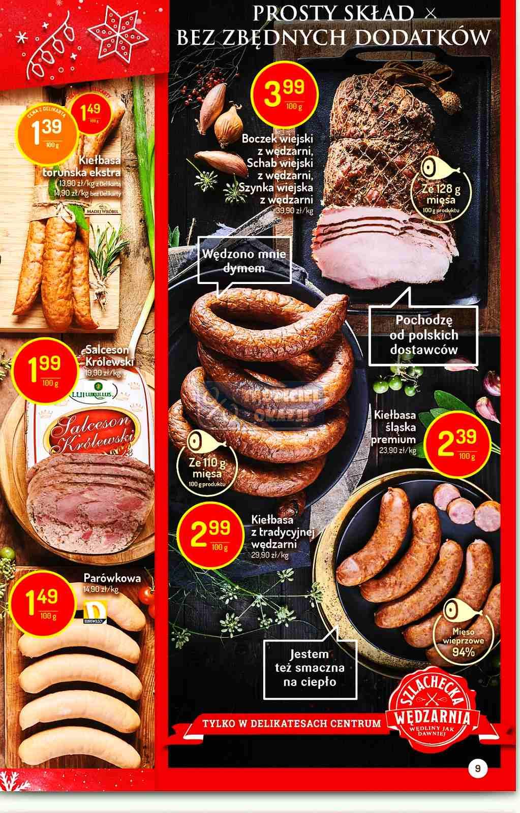 Gazetka promocyjna Delikatesy Centrum str. 9