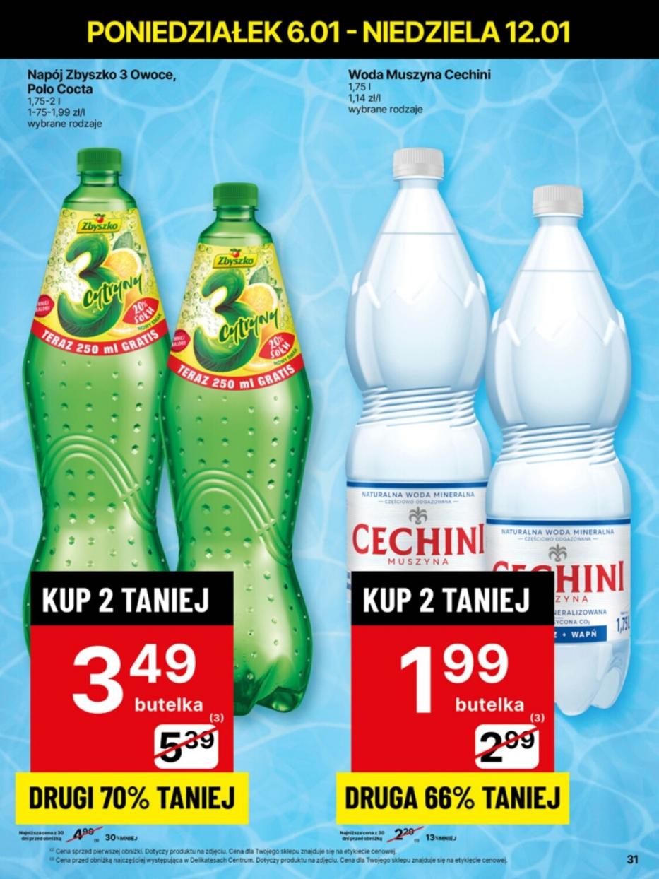 Gazetka promocyjna Delikatesy Centrum str. 31