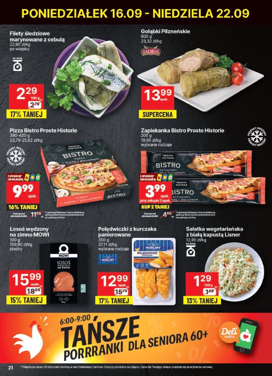 Gazetka promocyjna Delikatesy Centrum str. 21