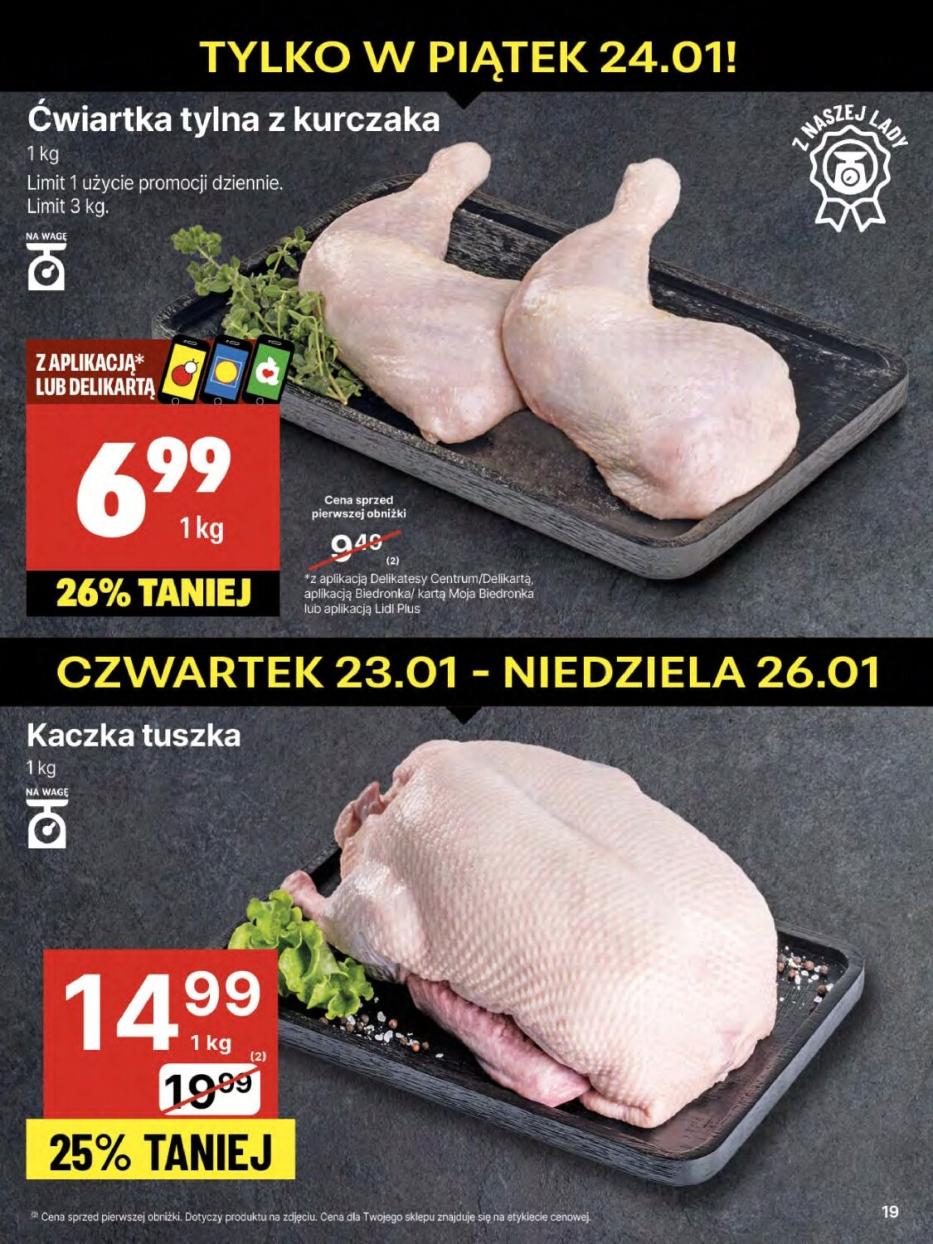 Gazetka promocyjna Delikatesy Centrum str. 19