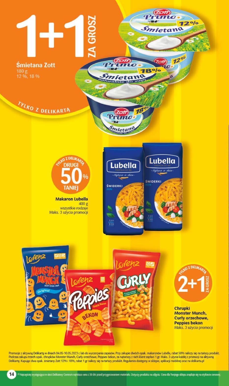 Gazetka promocyjna Delikatesy Centrum str. 14