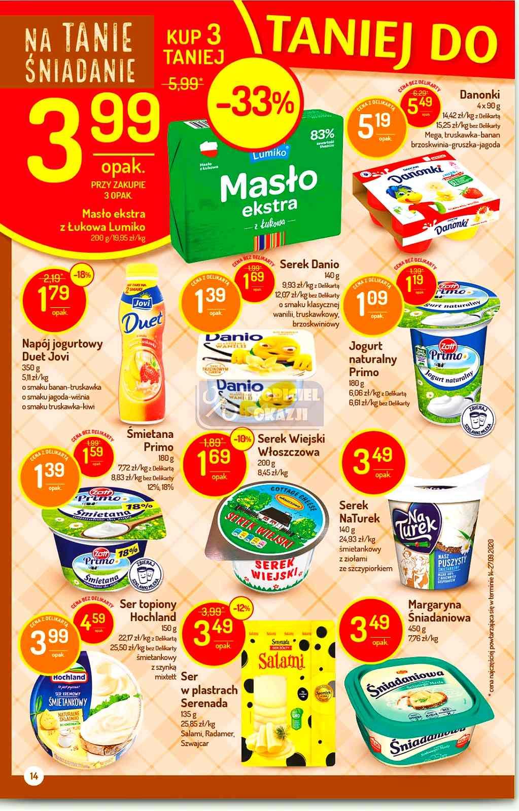 Gazetka promocyjna Delikatesy Centrum str. 14