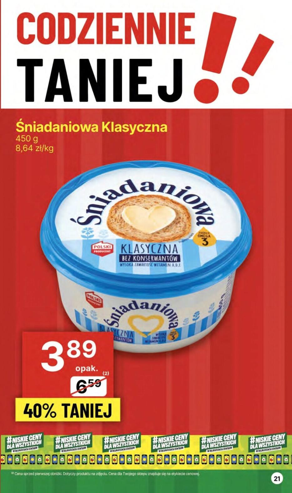 Gazetka promocyjna Delikatesy Centrum str. 21