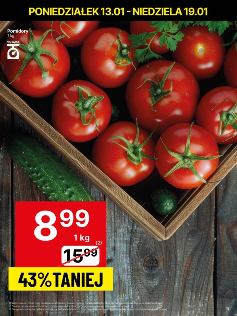 Gazetka promocyjna Delikatesy Centrum str. 11