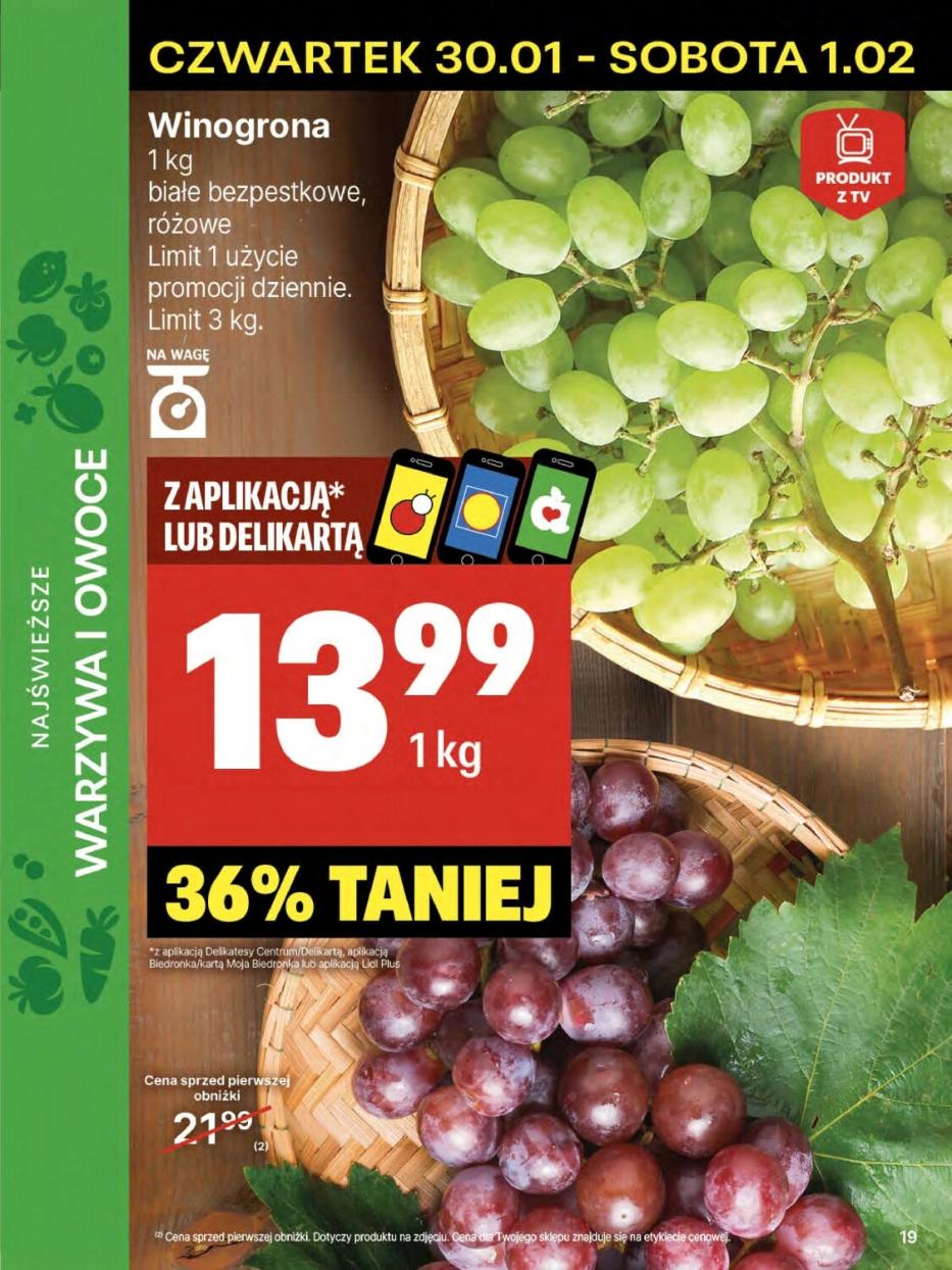 Gazetka promocyjna Delikatesy Centrum str. 19