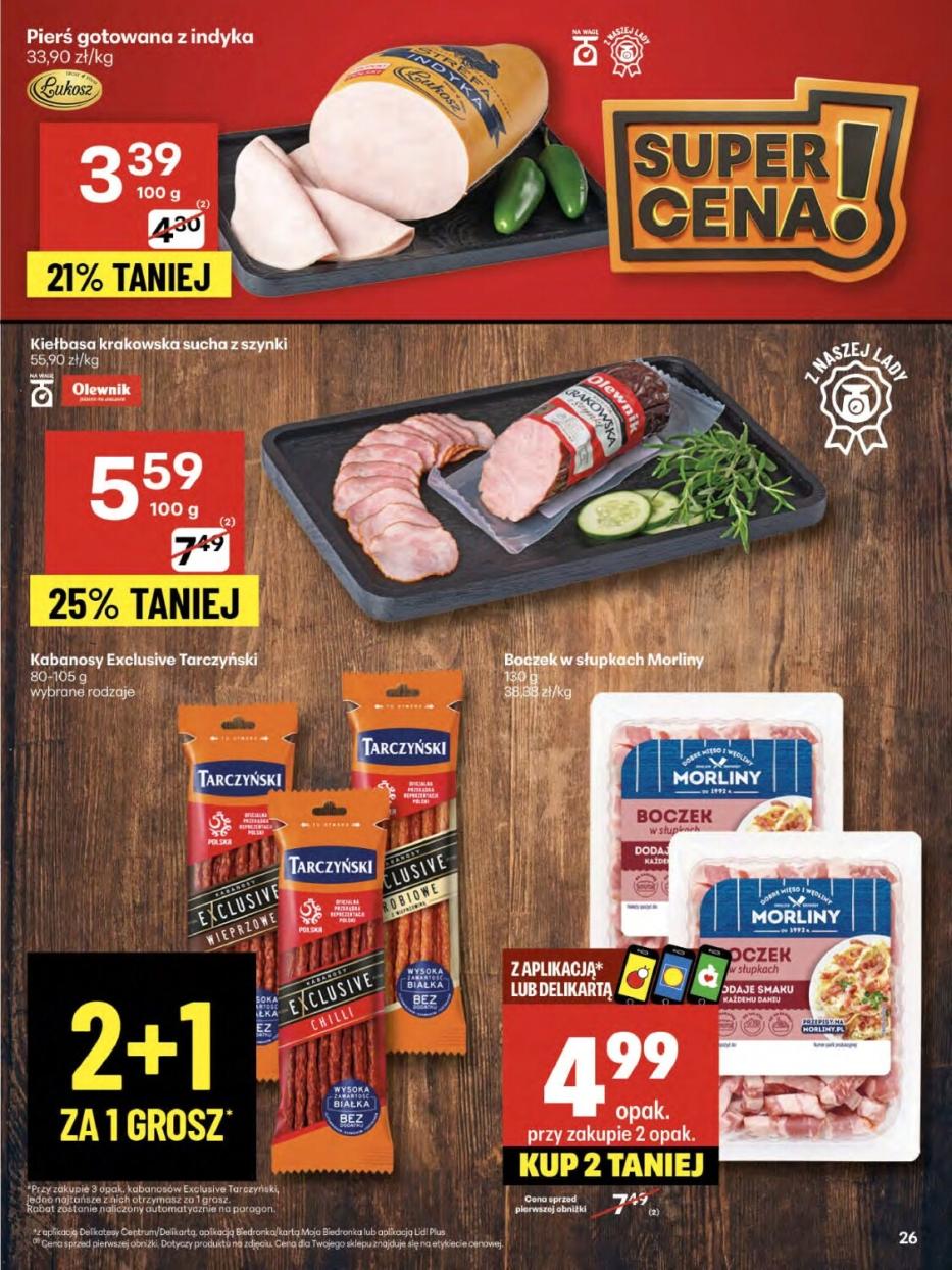 Gazetka promocyjna Delikatesy Centrum str. 26