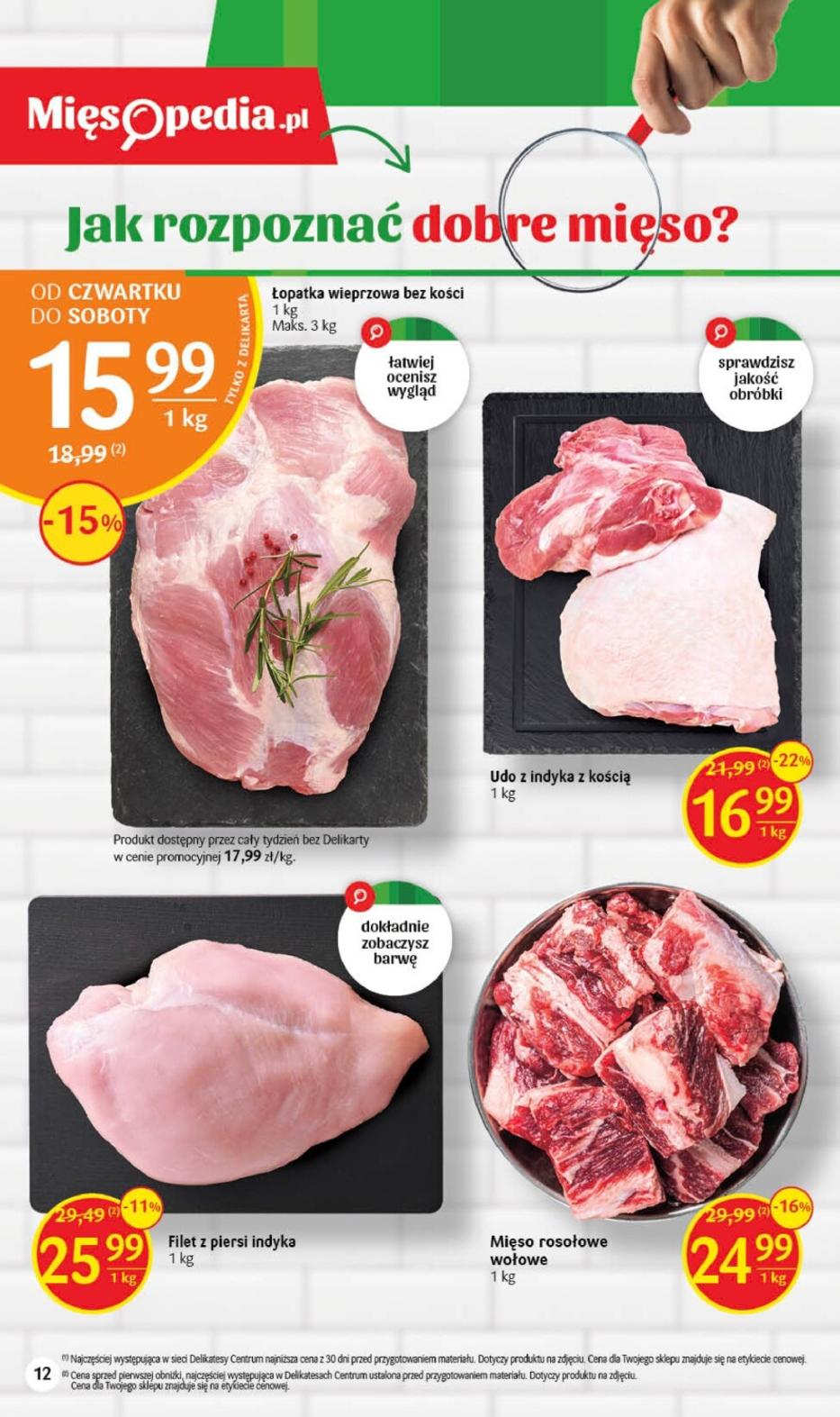 Gazetka promocyjna Delikatesy Centrum str. 12