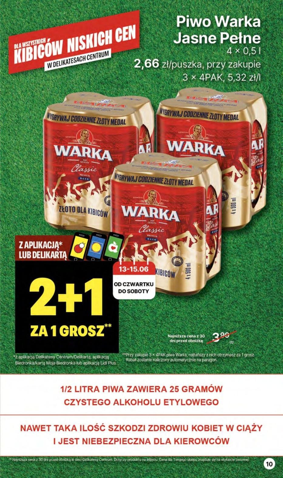 Gazetka promocyjna Delikatesy Centrum str. 10