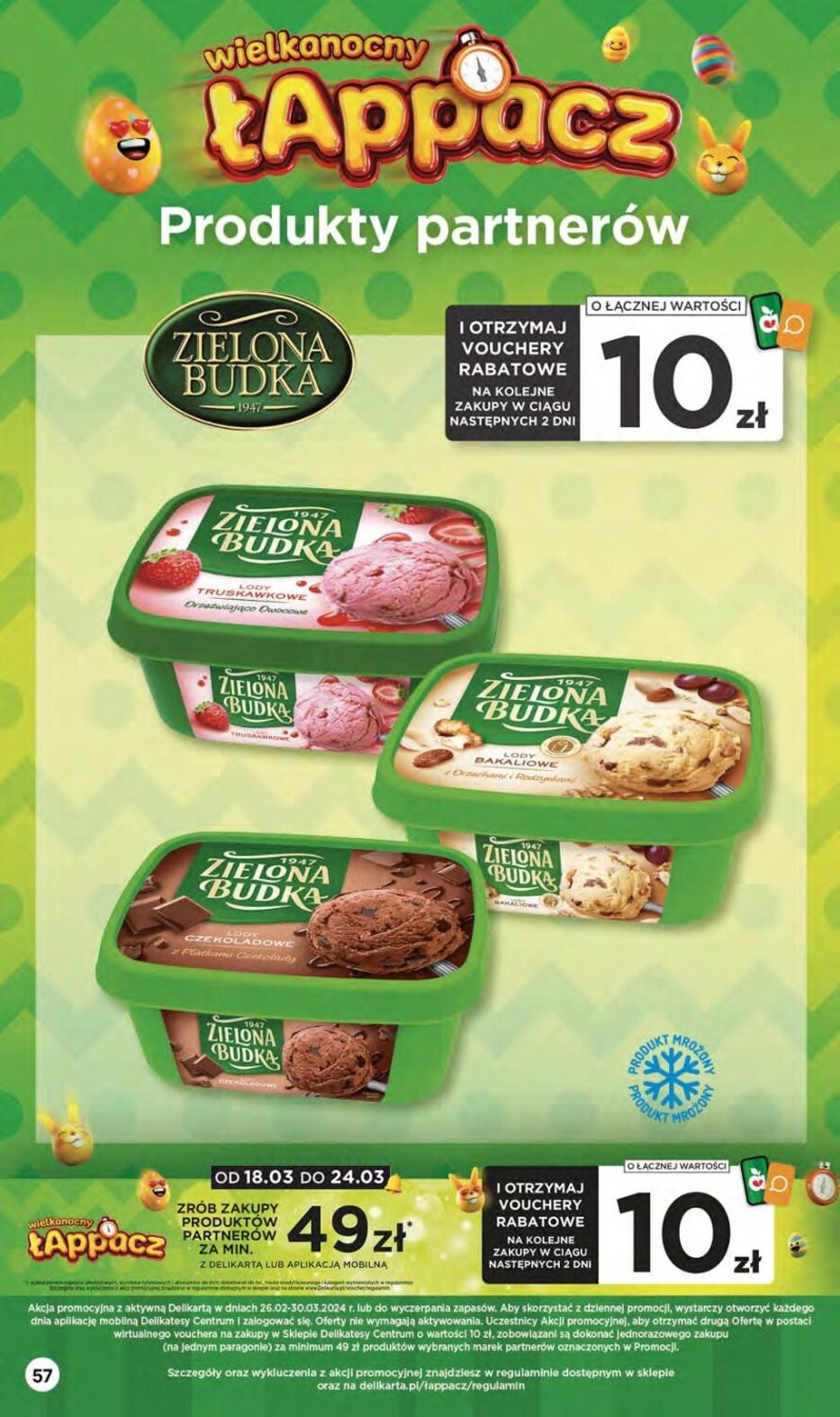 Gazetka promocyjna Delikatesy Centrum str. 57