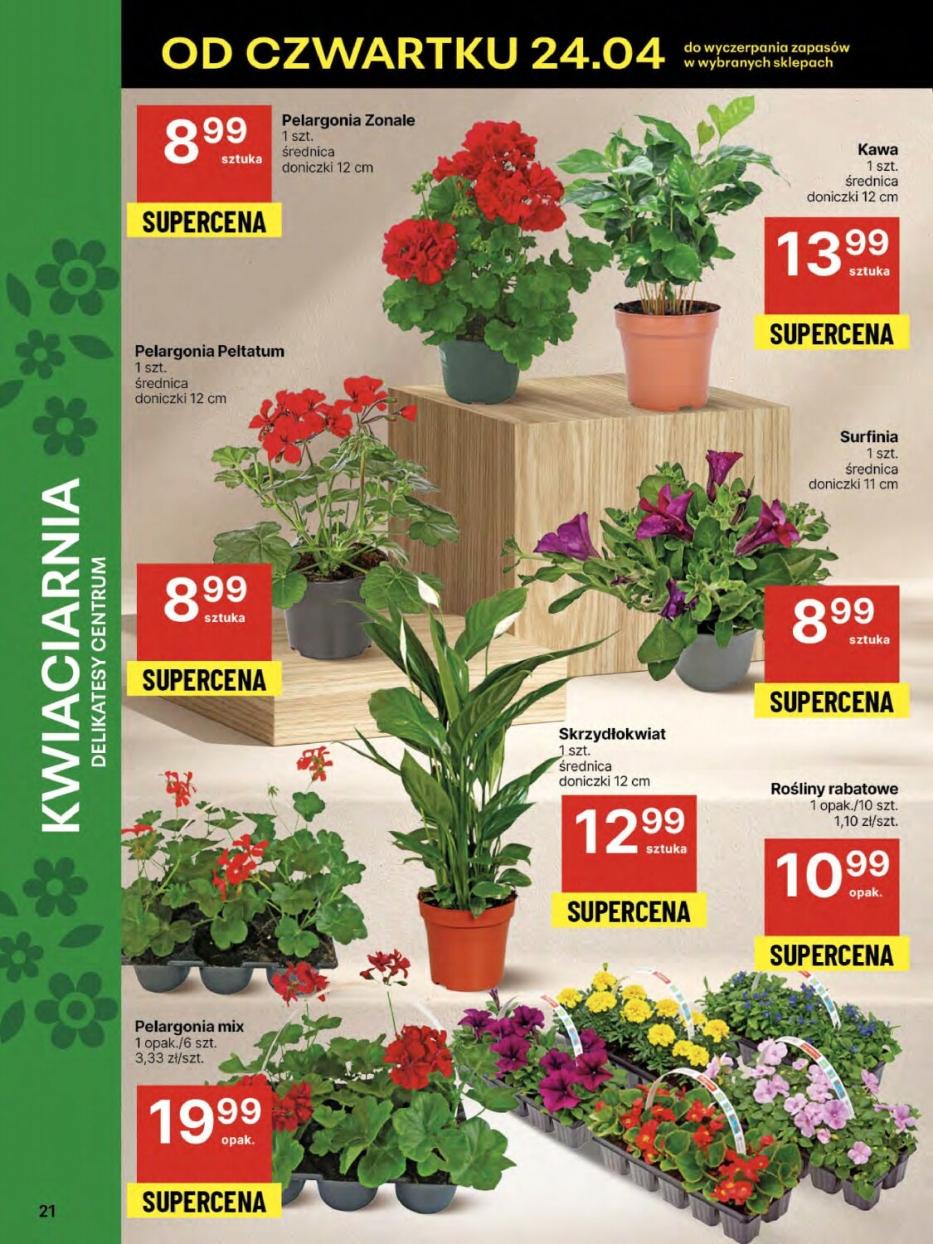 Gazetka promocyjna Delikatesy Centrum str. 21