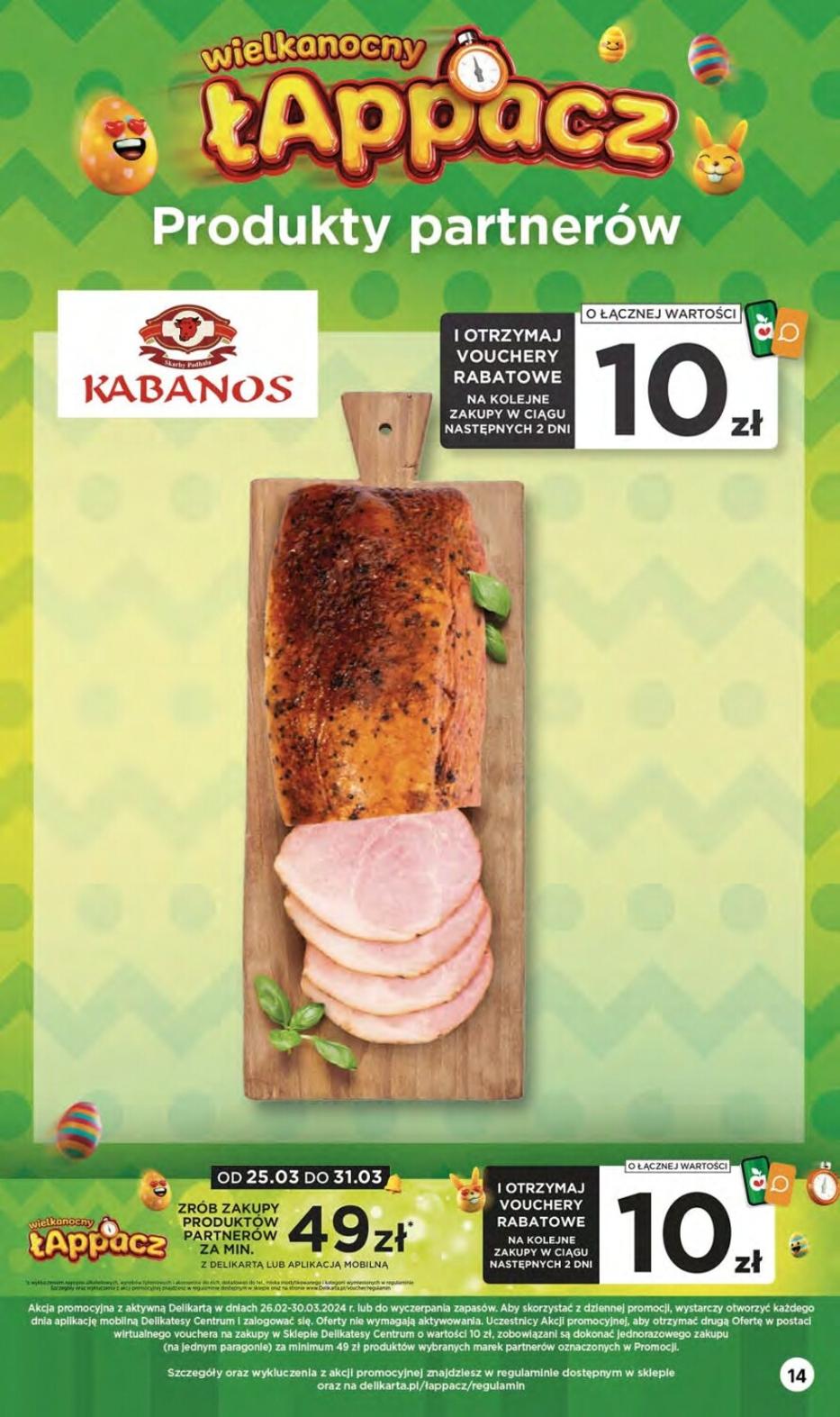 Gazetka promocyjna Delikatesy Centrum str. 14