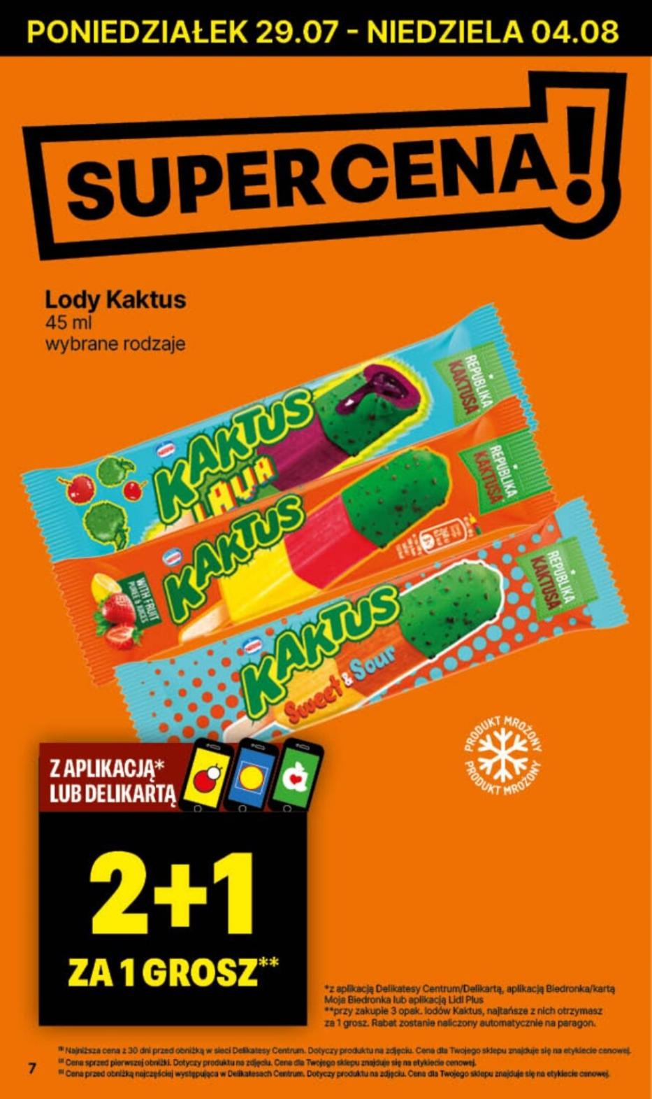 Gazetka promocyjna Delikatesy Centrum str. 7