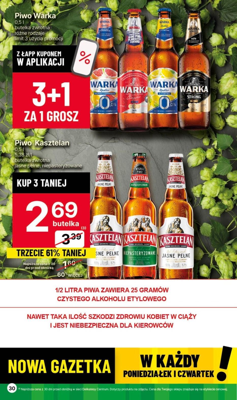 Gazetka promocyjna Delikatesy Centrum str. 30