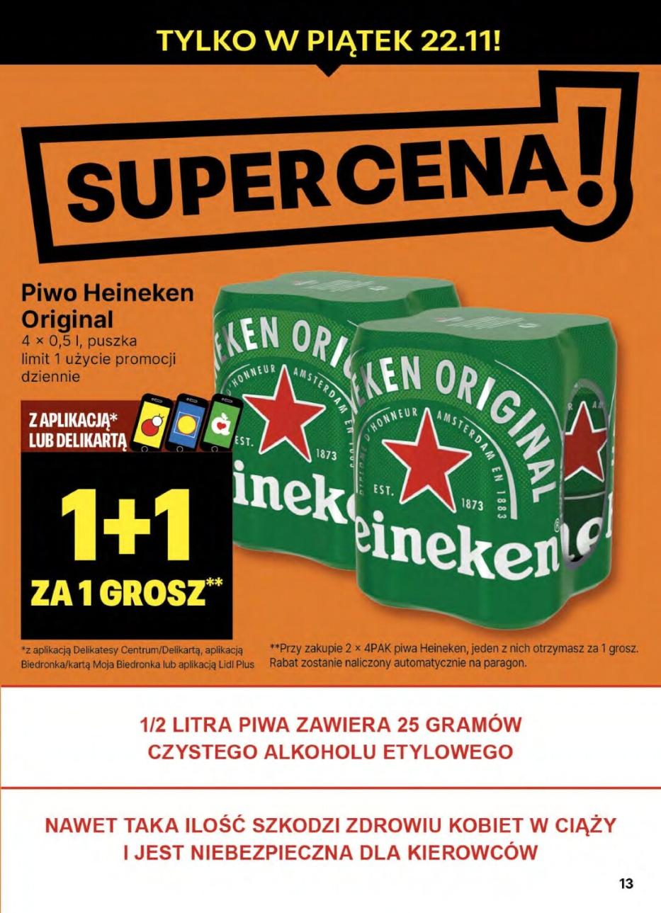 Gazetka promocyjna Delikatesy Centrum str. 13