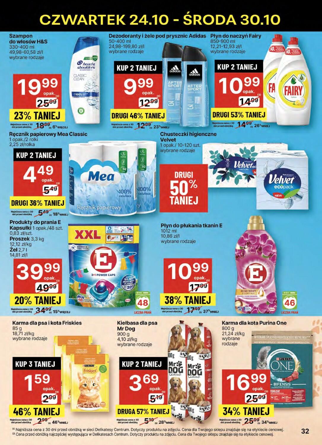 Gazetka promocyjna Delikatesy Centrum str. 32