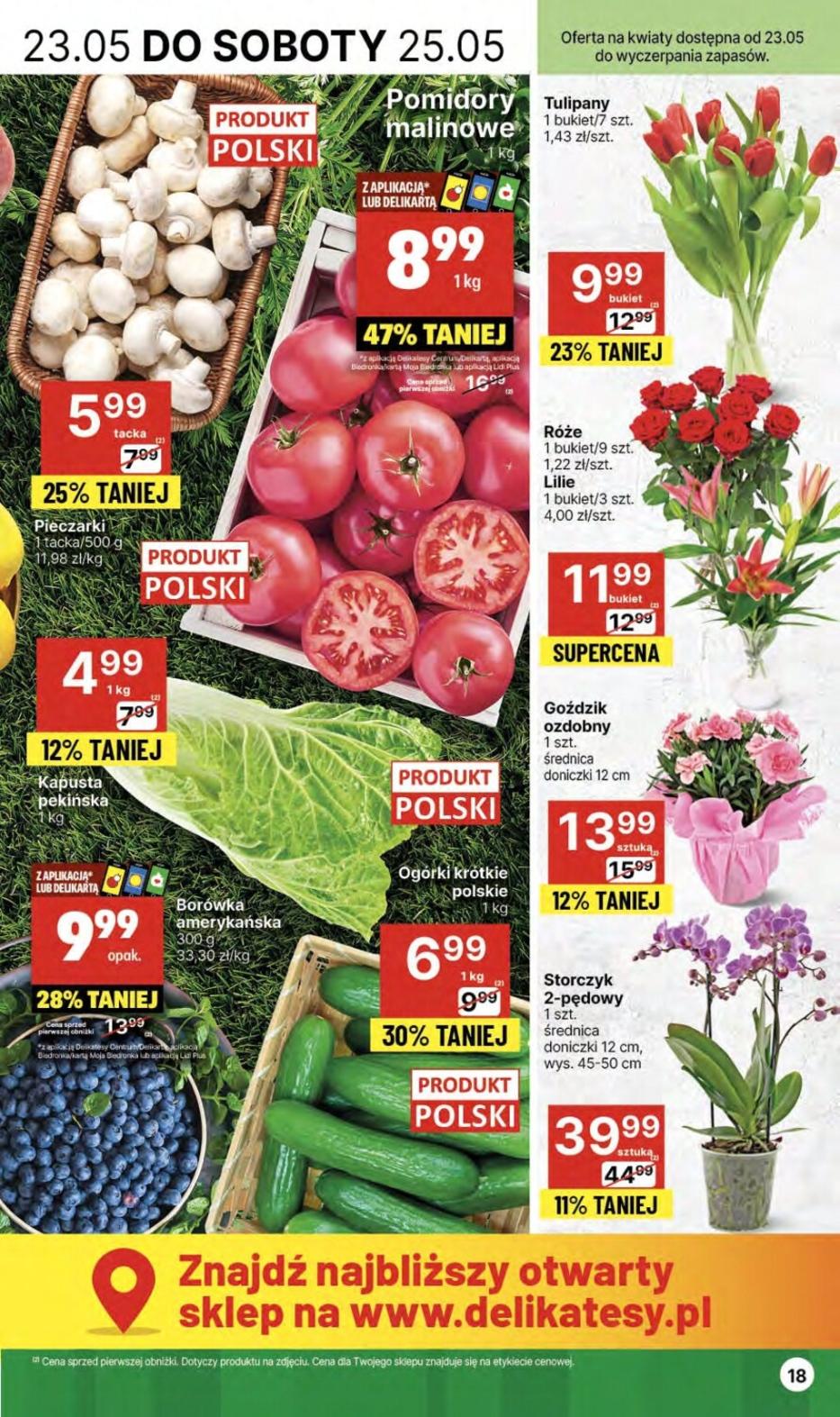 Gazetka promocyjna Delikatesy Centrum str. 18