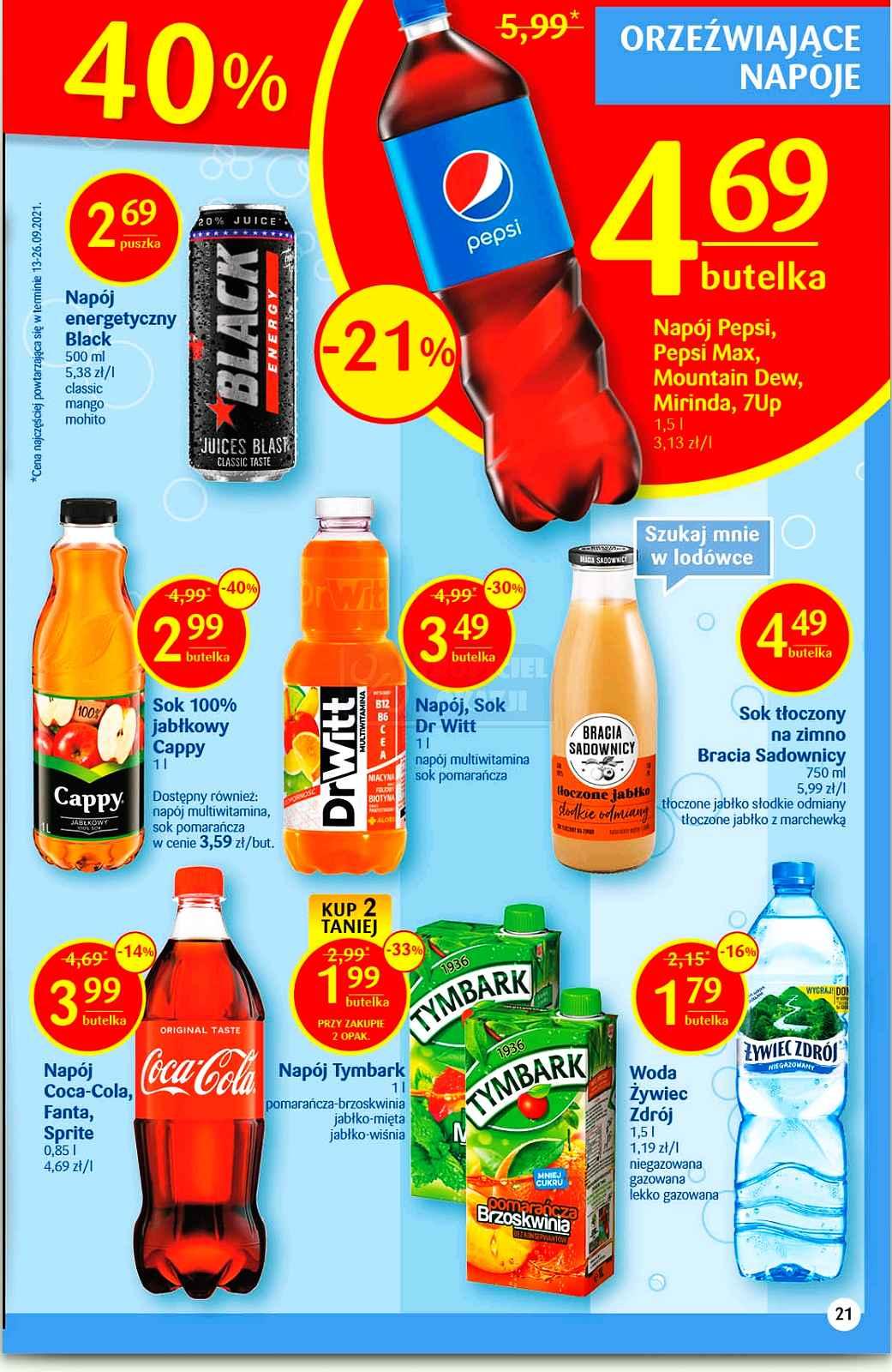 Gazetka promocyjna Delikatesy Centrum str. 21