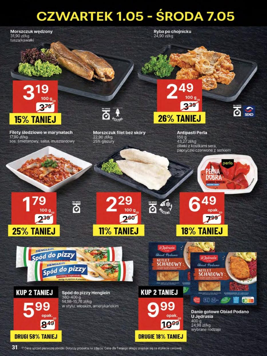 Gazetka promocyjna Delikatesy Centrum str. 31