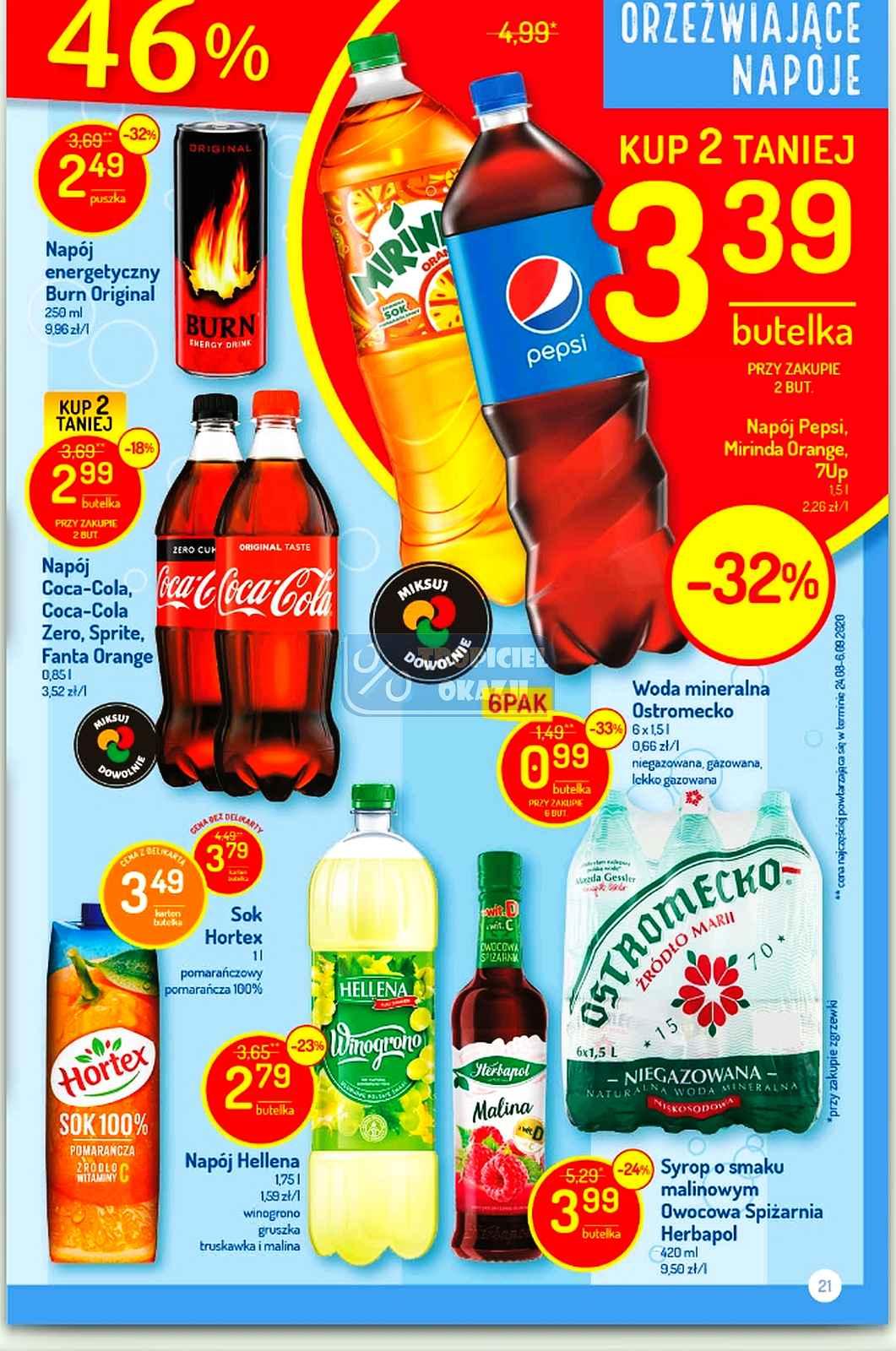 Gazetka promocyjna Delikatesy Centrum str. 21