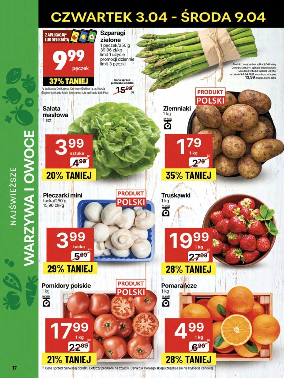Gazetka promocyjna Delikatesy Centrum str. 17