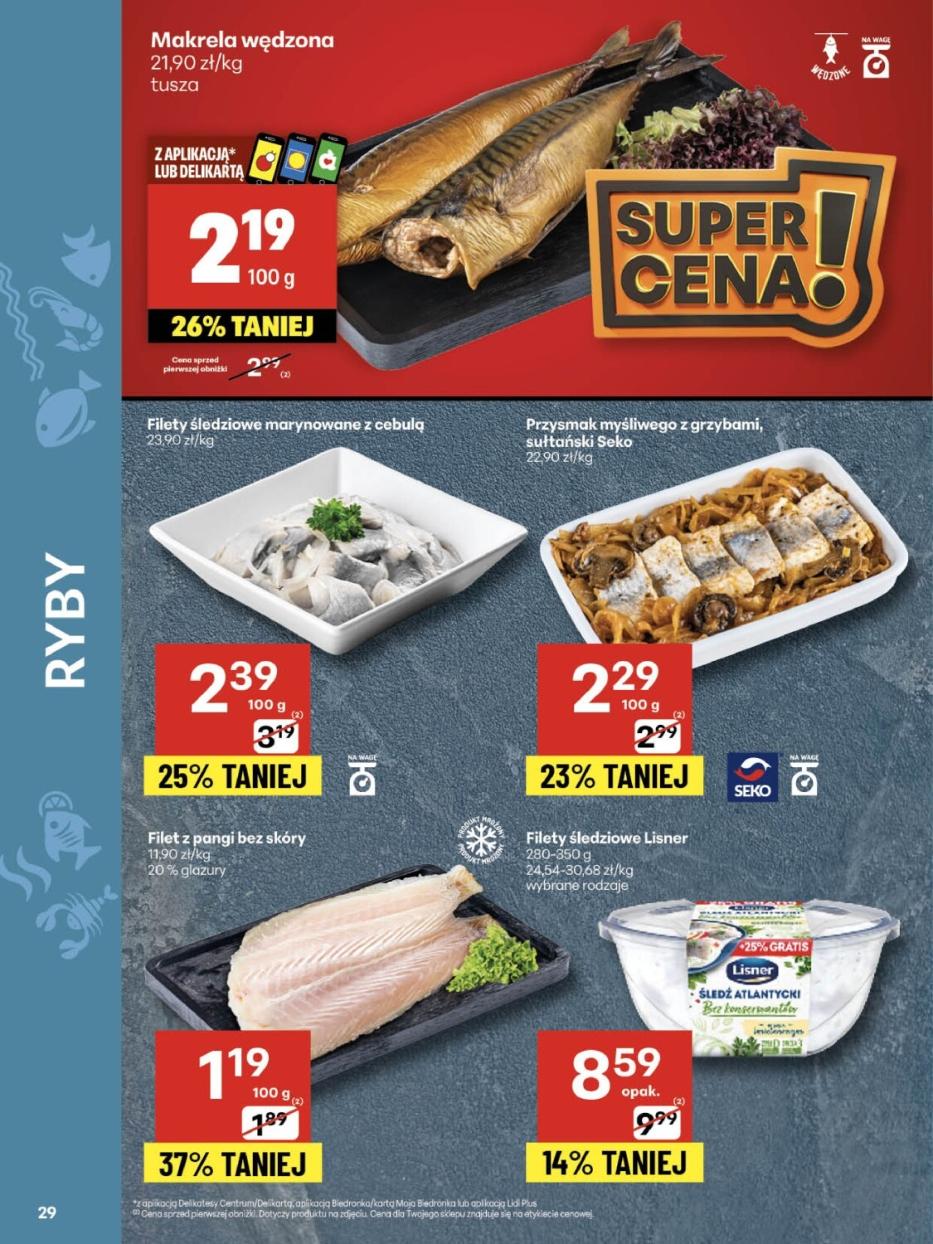 Gazetka promocyjna Delikatesy Centrum str. 29