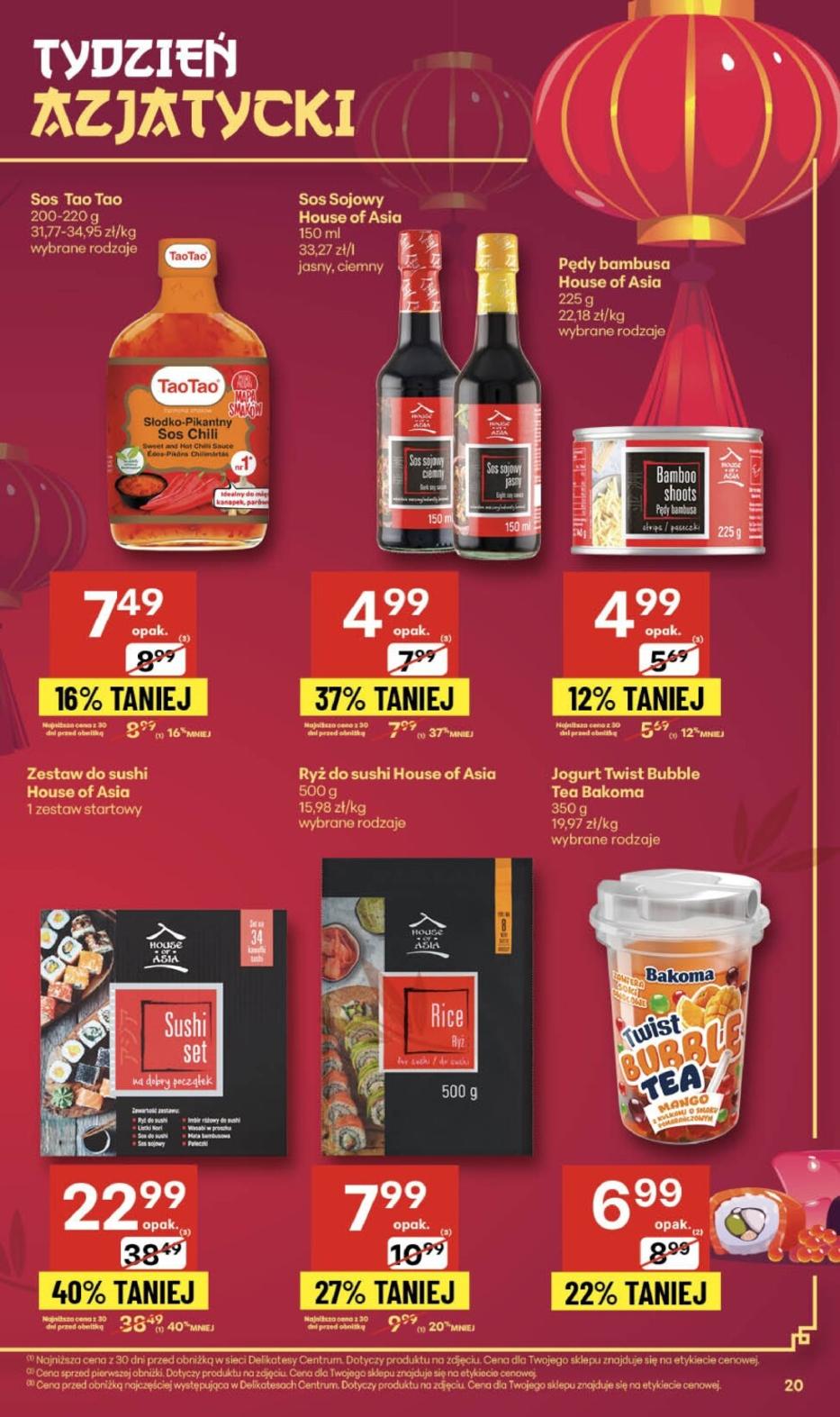 Gazetka promocyjna Delikatesy Centrum str. 20