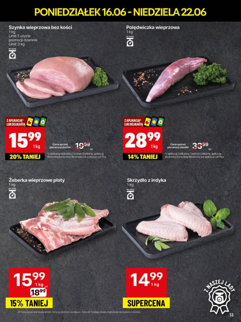 Gazetka promocyjna Delikatesy Centrum str. 13