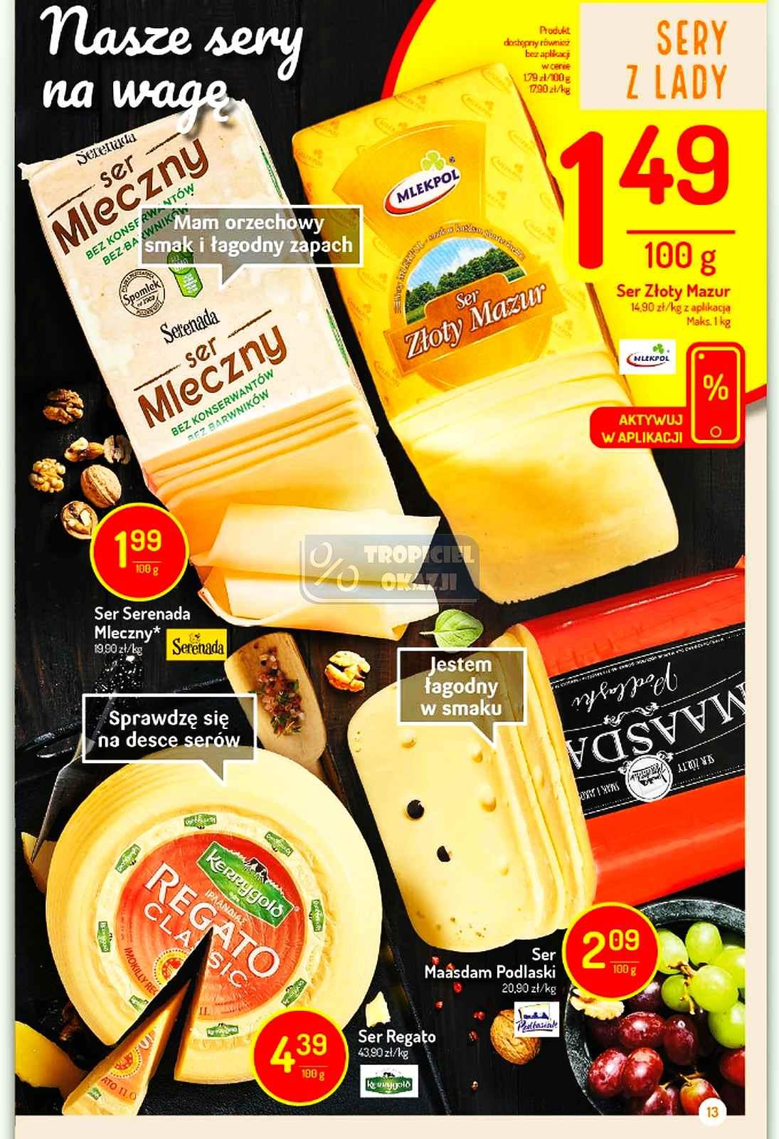 Gazetka promocyjna Delikatesy Centrum str. 13