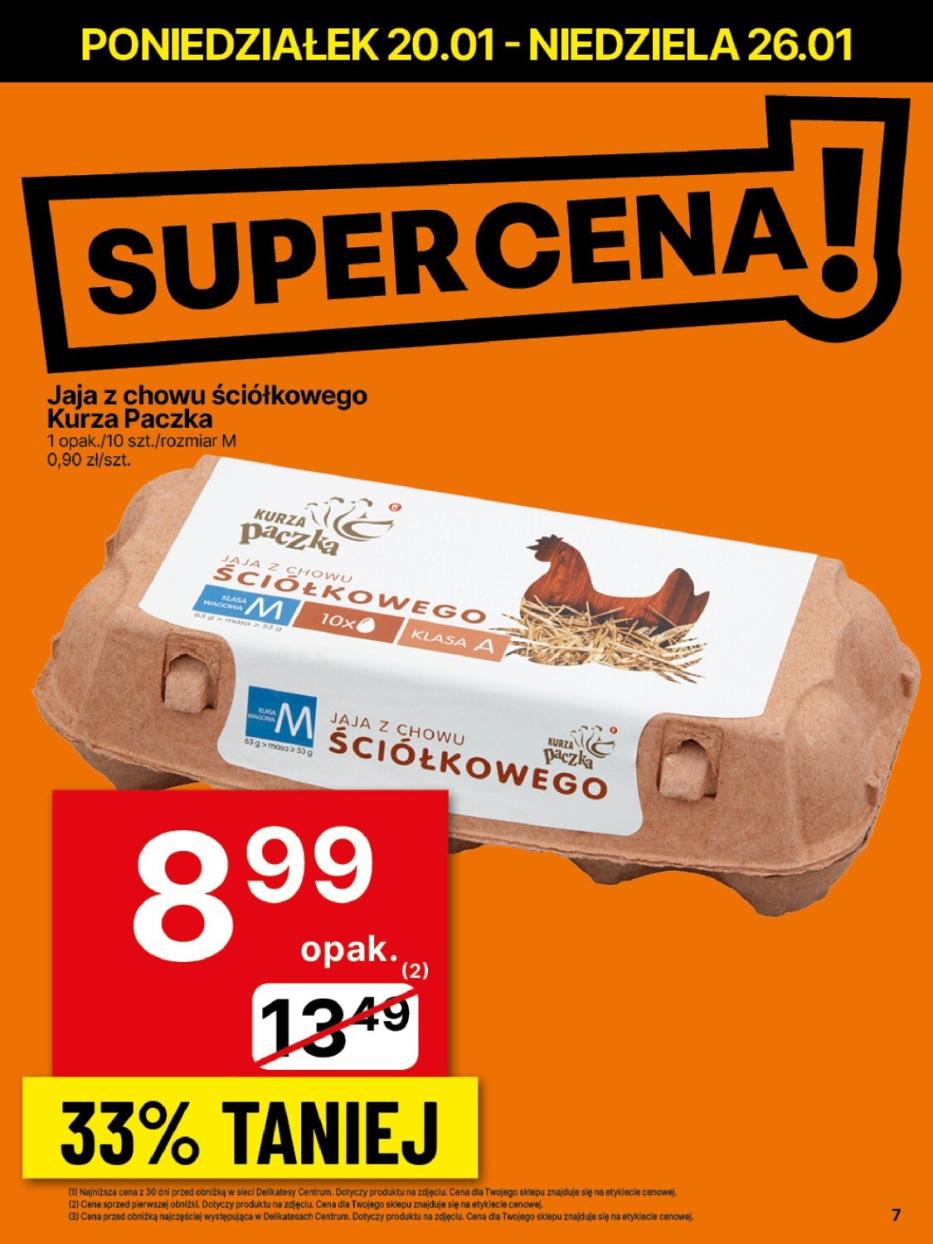 Gazetka promocyjna Delikatesy Centrum str. 7