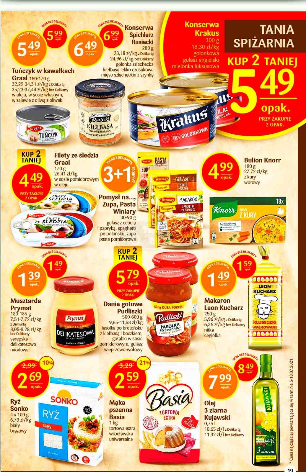 Gazetka promocyjna Delikatesy Centrum str. 19