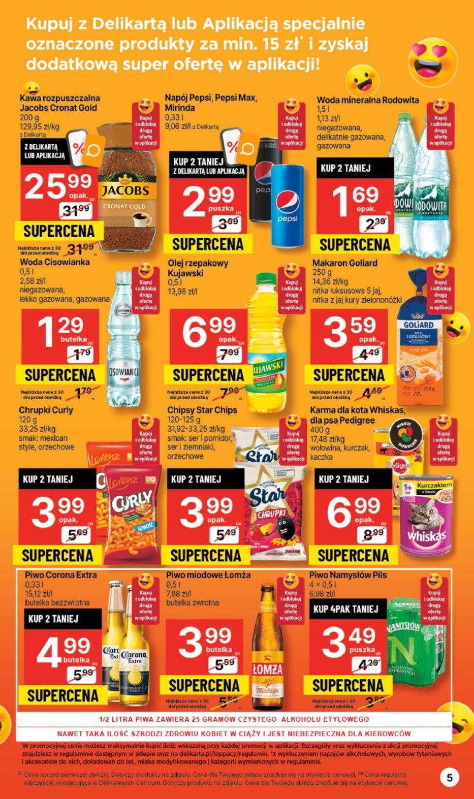 Gazetka promocyjna Delikatesy Centrum str. 5