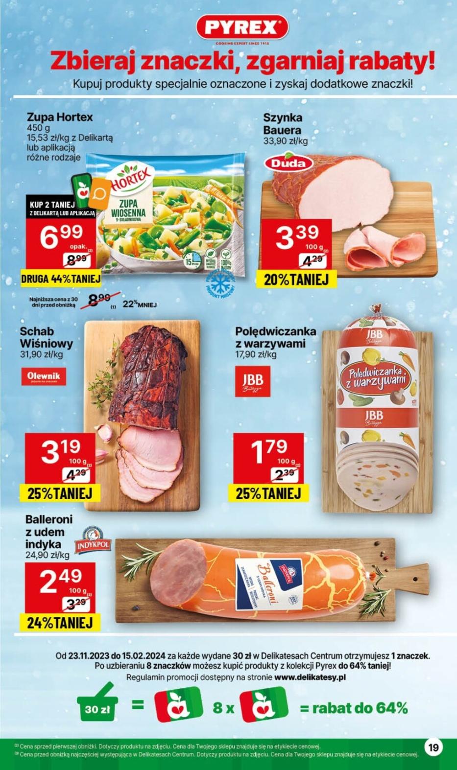 Gazetka promocyjna Delikatesy Centrum str. 19