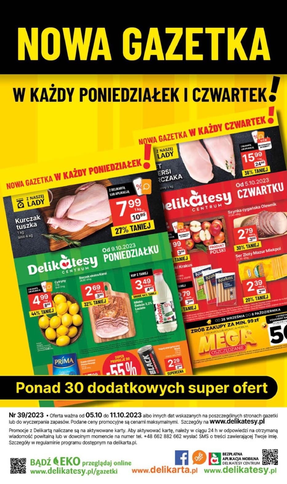 Gazetka promocyjna Delikatesy Centrum str. 36