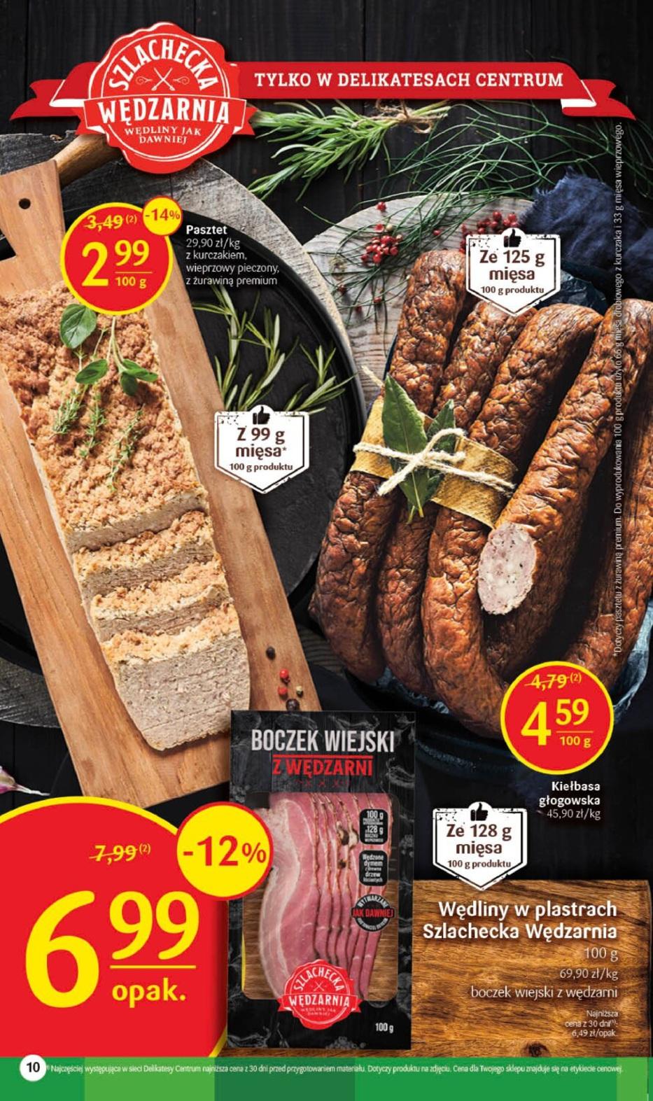 Gazetka promocyjna Delikatesy Centrum str. 10