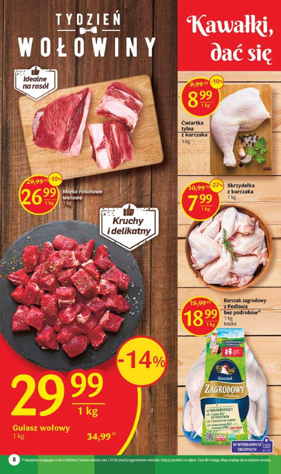 Gazetka promocyjna Delikatesy Centrum str. 8