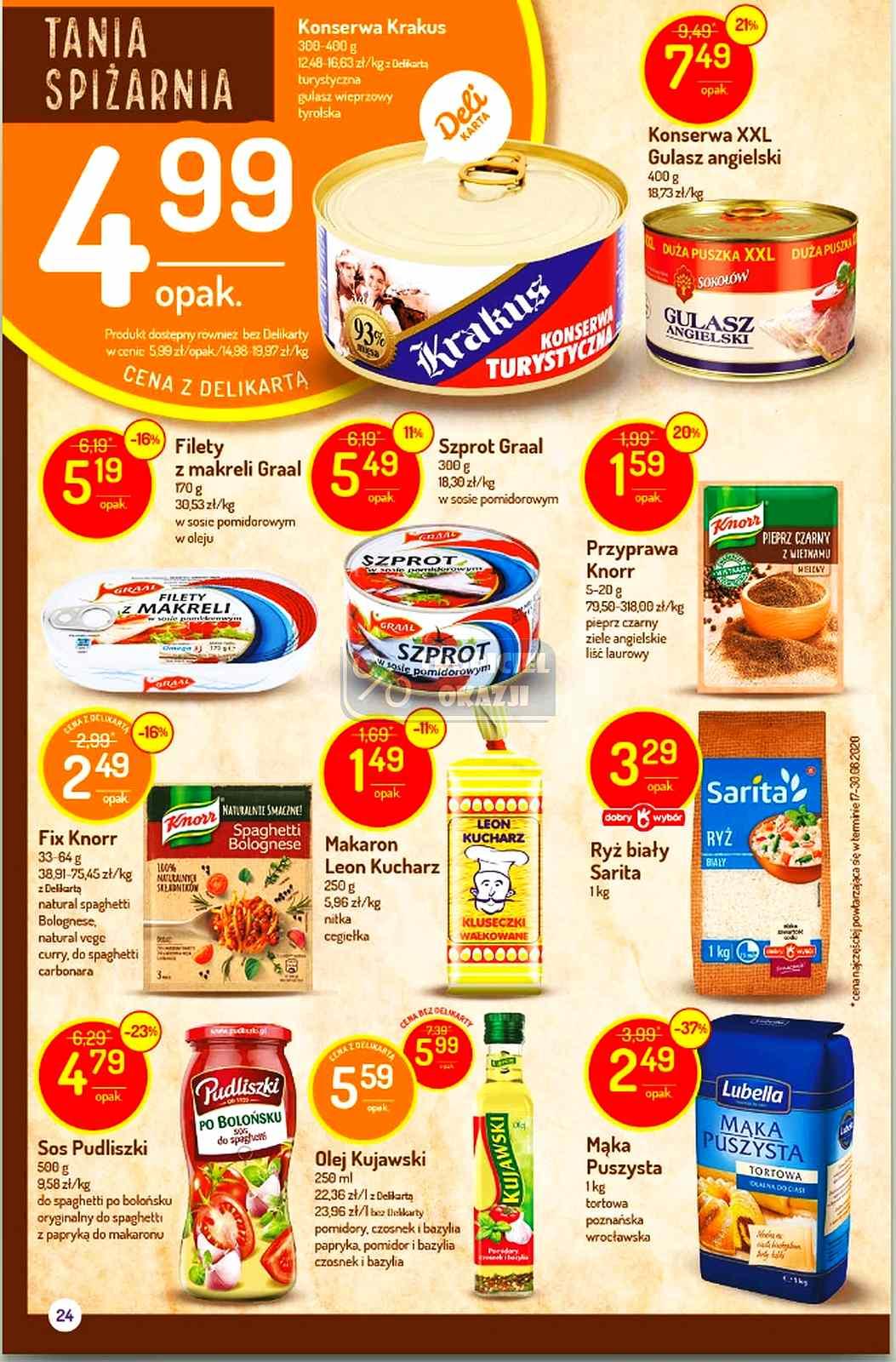 Gazetka promocyjna Delikatesy Centrum str. 24