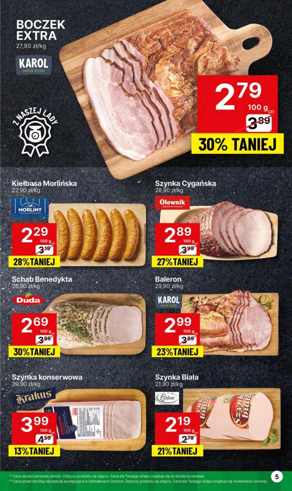 Gazetka promocyjna Delikatesy Centrum str. 5