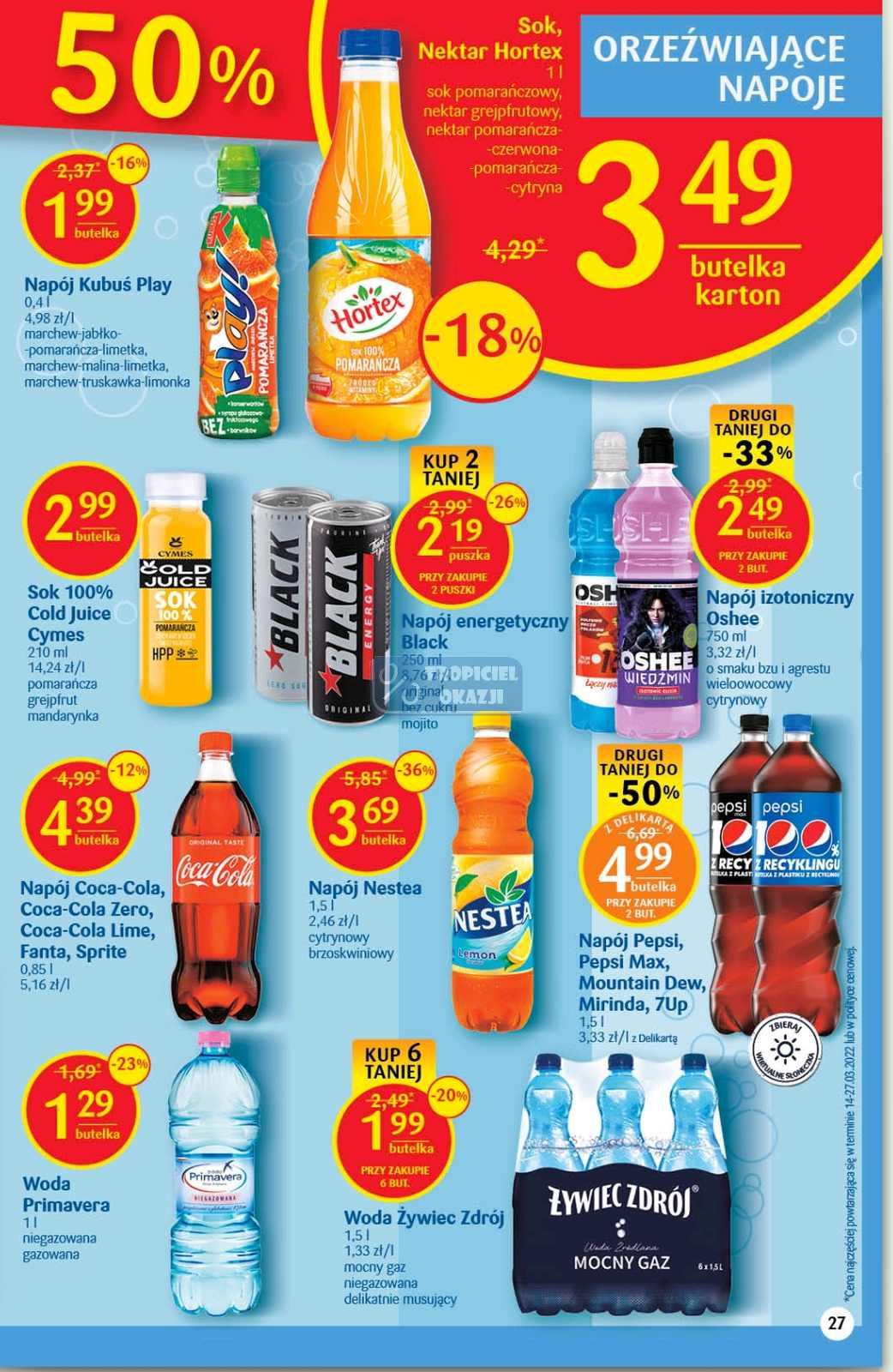 Gazetka promocyjna Delikatesy Centrum str. 27