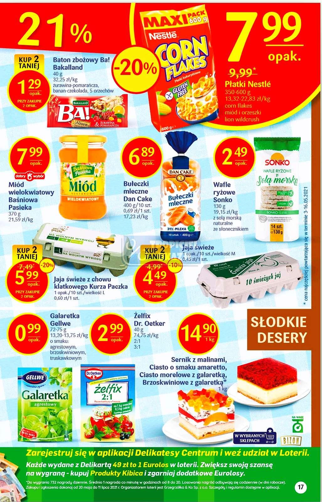 Gazetka promocyjna Delikatesy Centrum str. 17