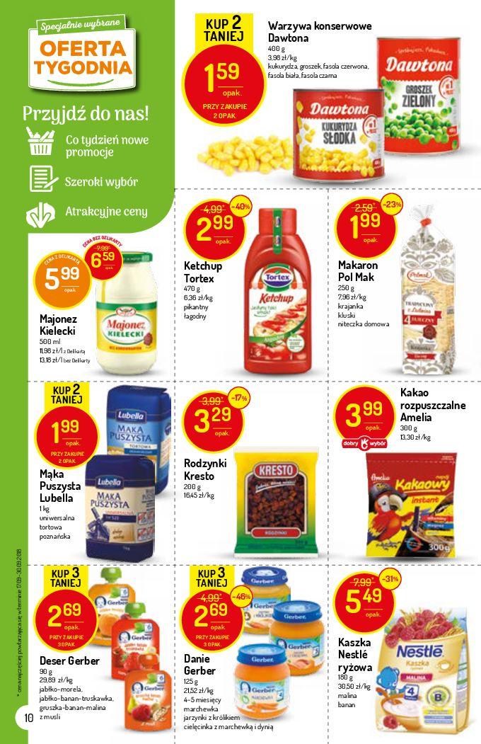 Gazetka promocyjna Delikatesy Centrum str. 10