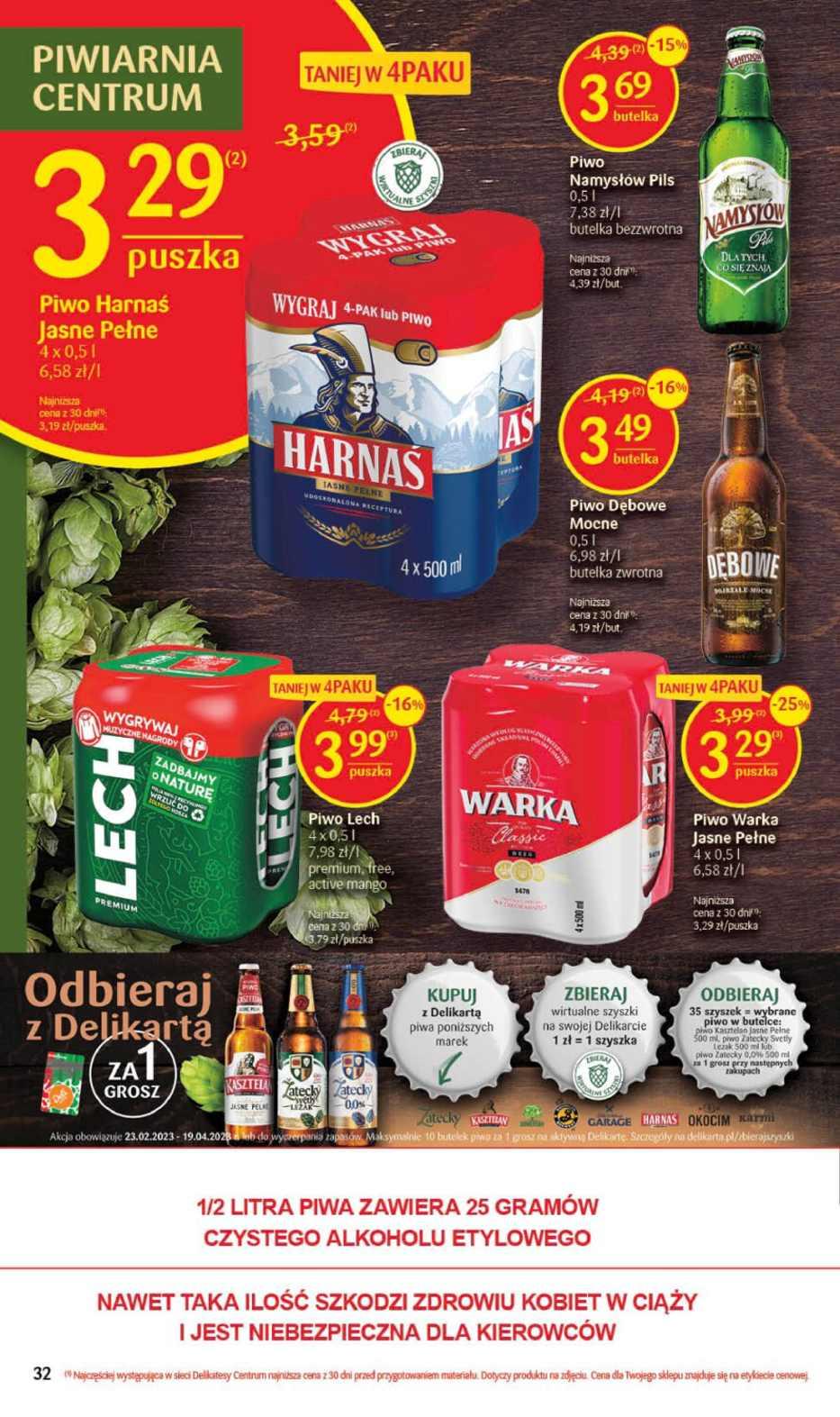 Gazetka promocyjna Delikatesy Centrum str. 32