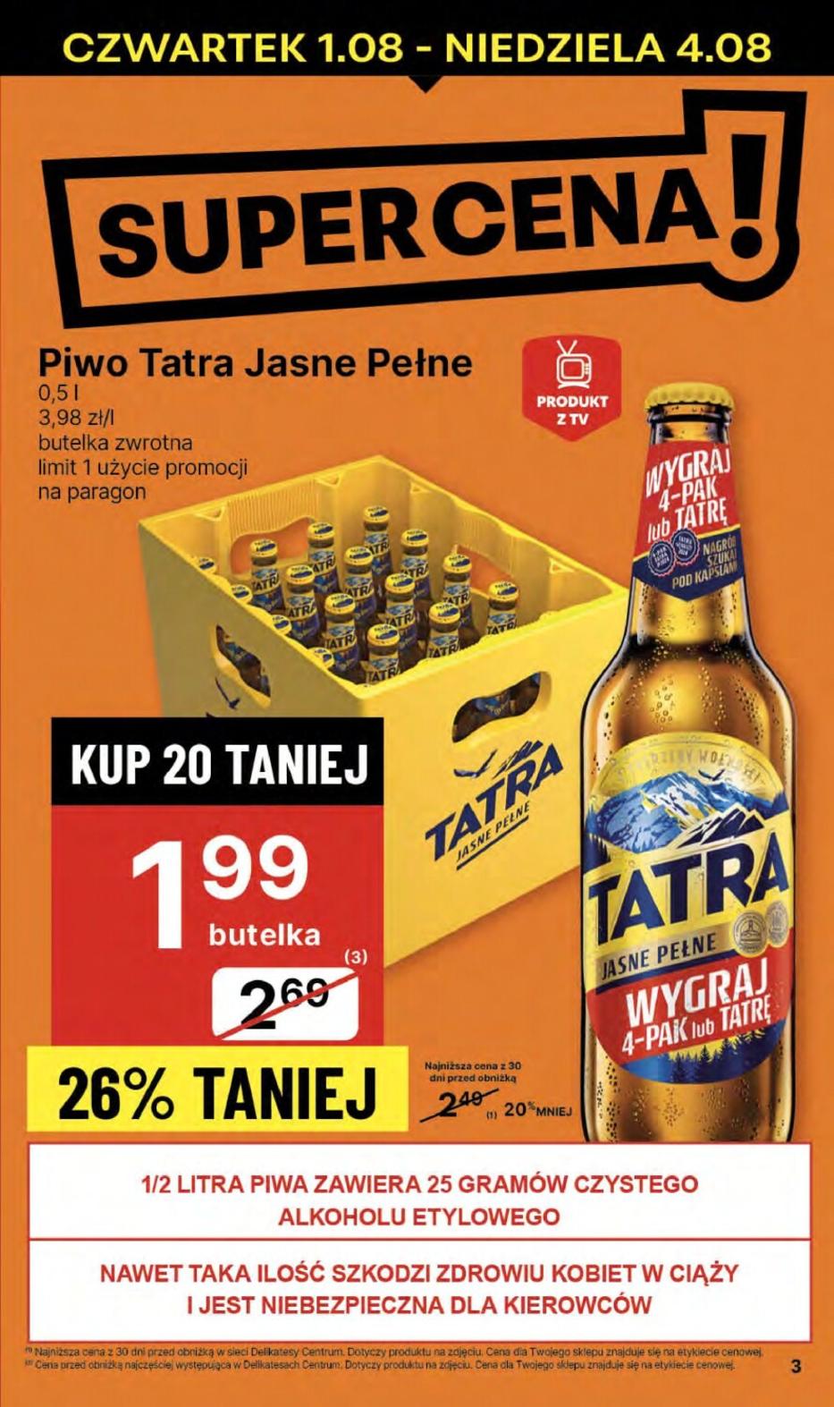 Gazetka promocyjna Delikatesy Centrum str. 3