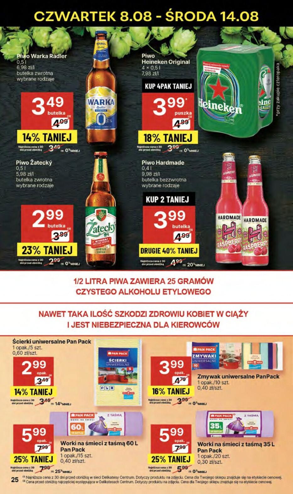 Gazetka promocyjna Delikatesy Centrum str. 25