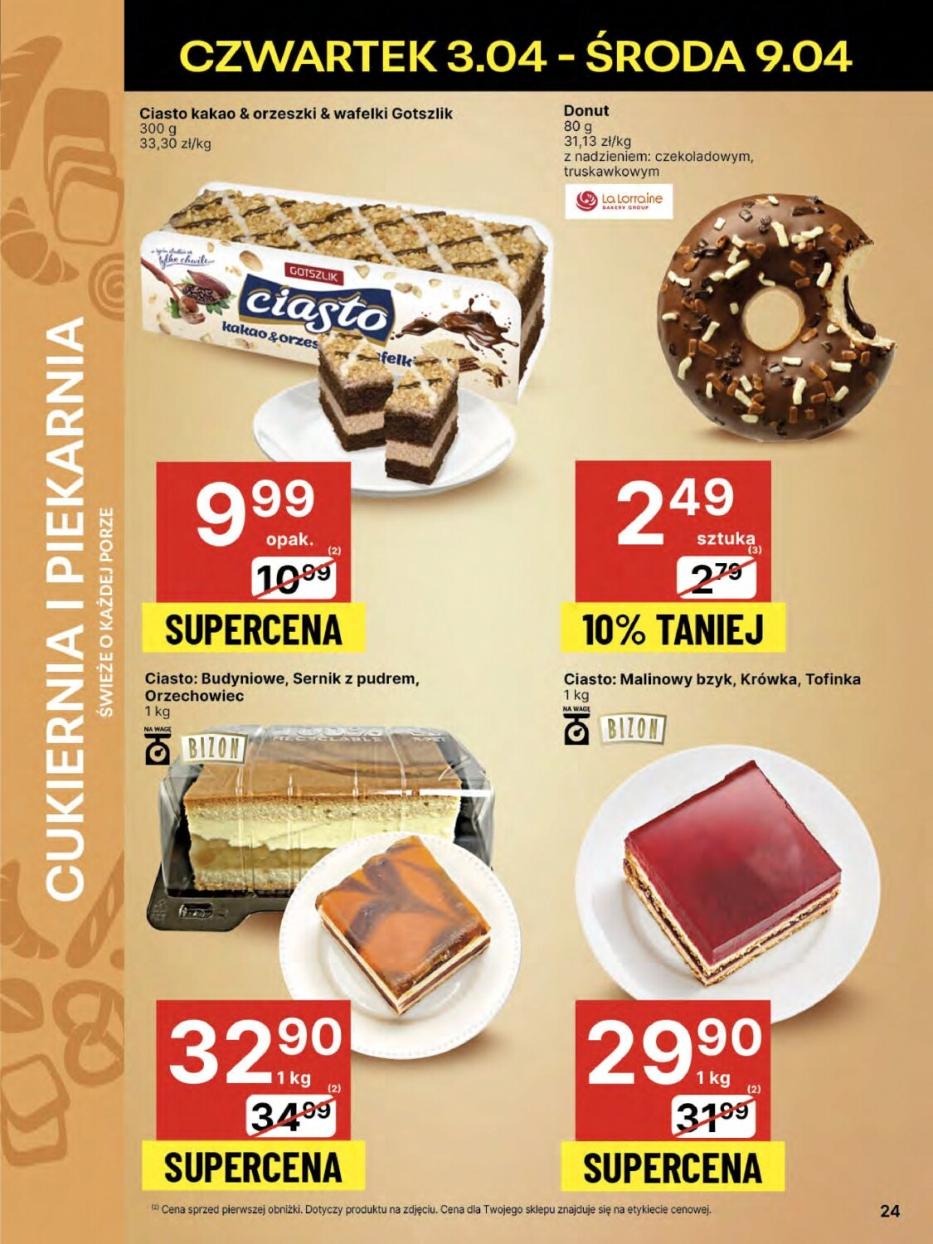 Gazetka promocyjna Delikatesy Centrum str. 24