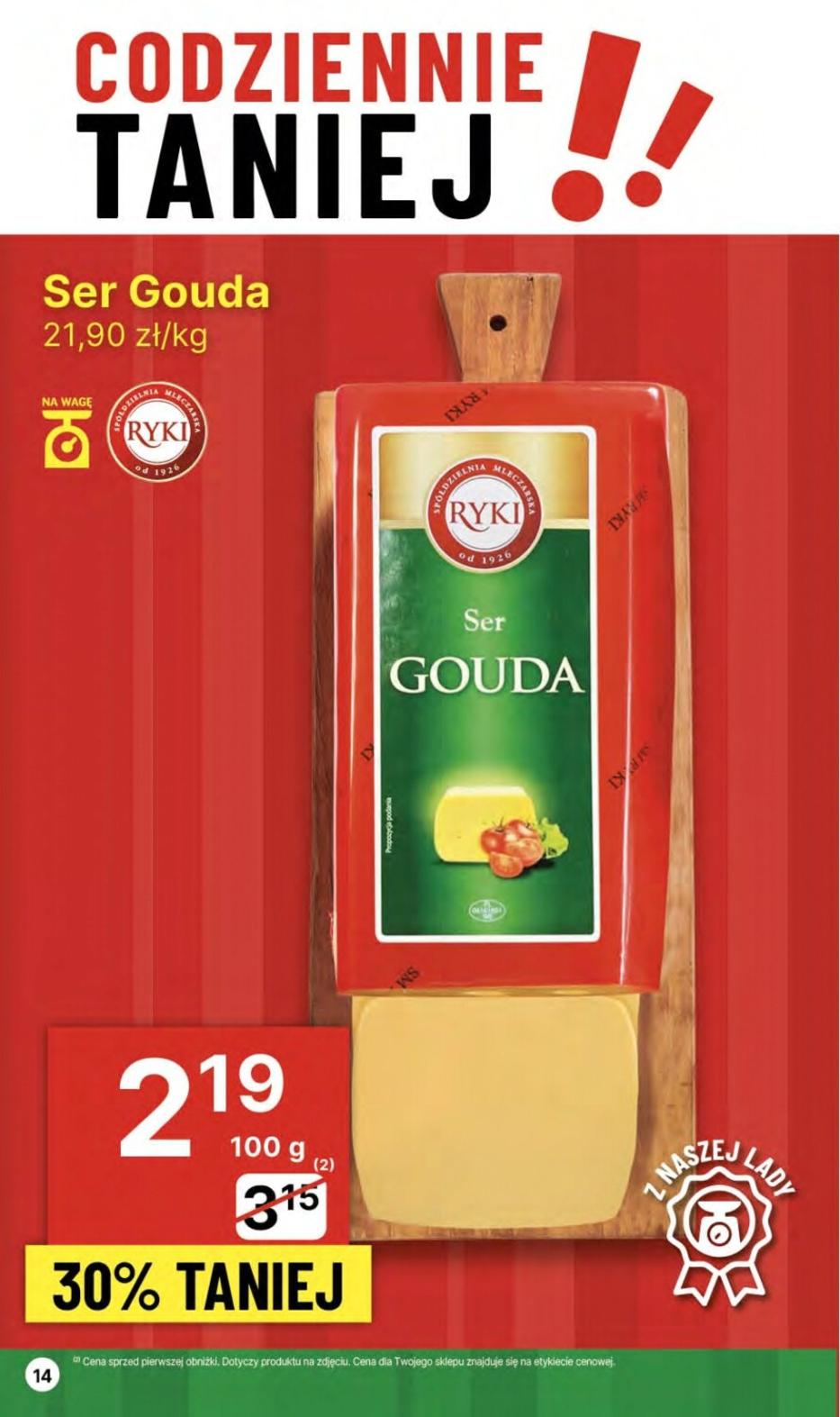 Gazetka promocyjna Delikatesy Centrum str. 14