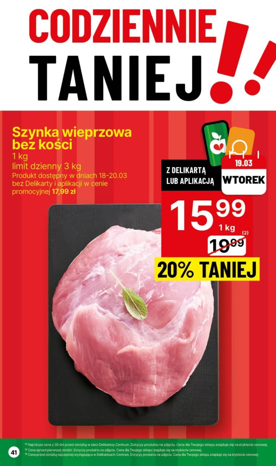 Gazetka promocyjna Delikatesy Centrum str. 41